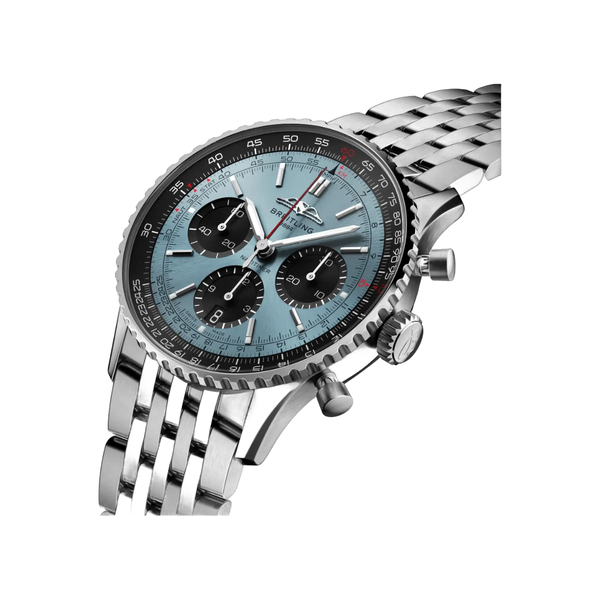 Breitling Navitimer B01 Chronograph AB0139241C2A1 41mm Blue Dial Mens Watch