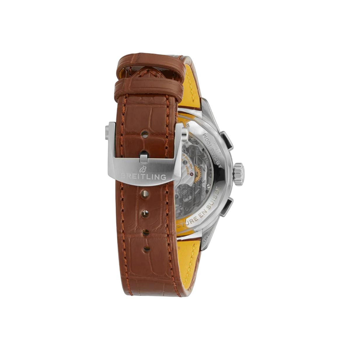 Breitling Premier B01 AB0145371L1P1 Edelstahl 42mm Grünes Zifferblatt Herrenuhr