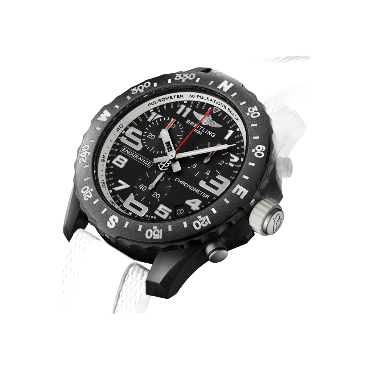 Breitling Professional Endurance Pro 44 X82310A71B1S2 Breitlight 44 毫米黑色表盘男士手表