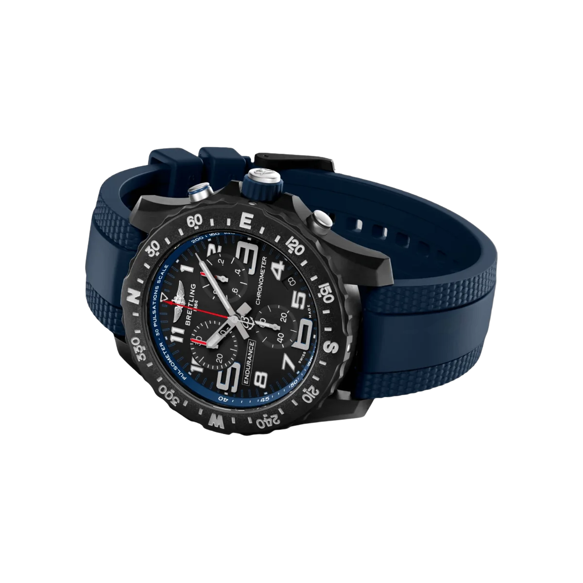 Breitling Professional Endurance Pro X82310D51B1S2 44mm Herrenuhr mit schwarzem Zifferblatt