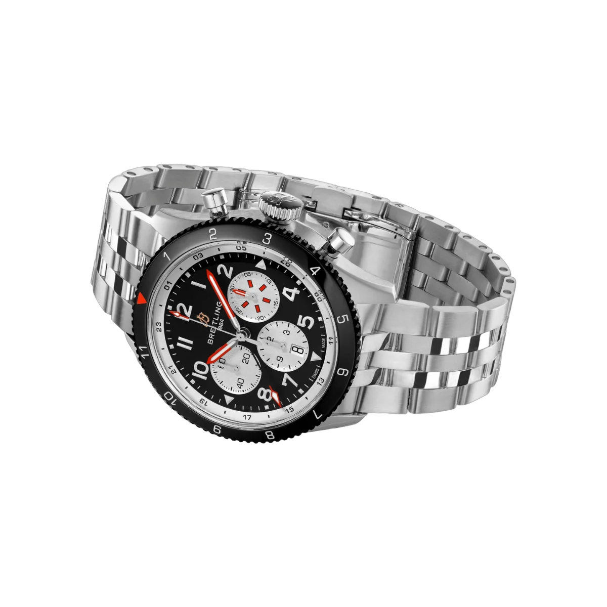 Breitling Super AVI Chronograph YB04451A1B1A1 GMT 46 Mosquito 46mm Black Dial Men's Watch