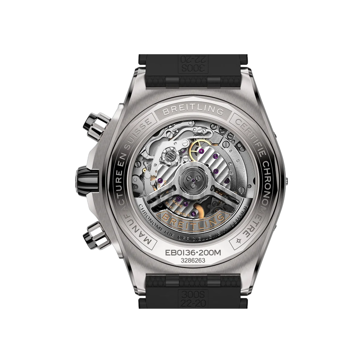 Breitling Super Chronomat B01 EB0136251M1S1 Titanium 44mm Grey Dial Men's Watch