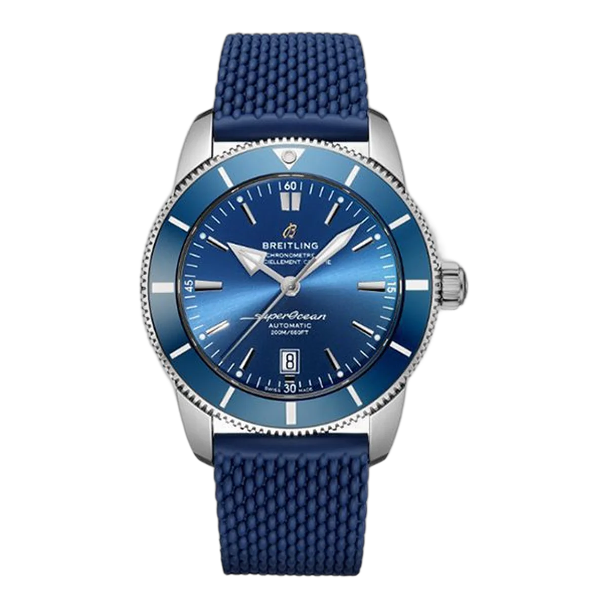 Breitling Superocean Heritage B20 AB2020161C1S1 Stainless Steel 46mm Blue Dial Men's Watch