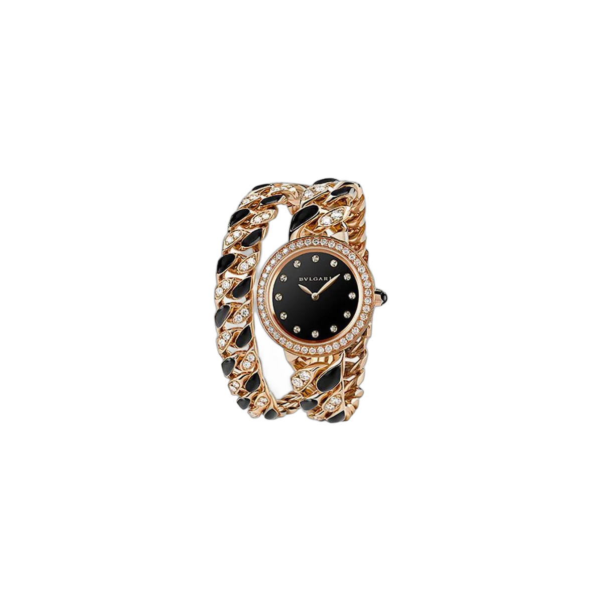 Bvlgari Bvlgari Catene Damenuhr mit Roségoldgehäuse