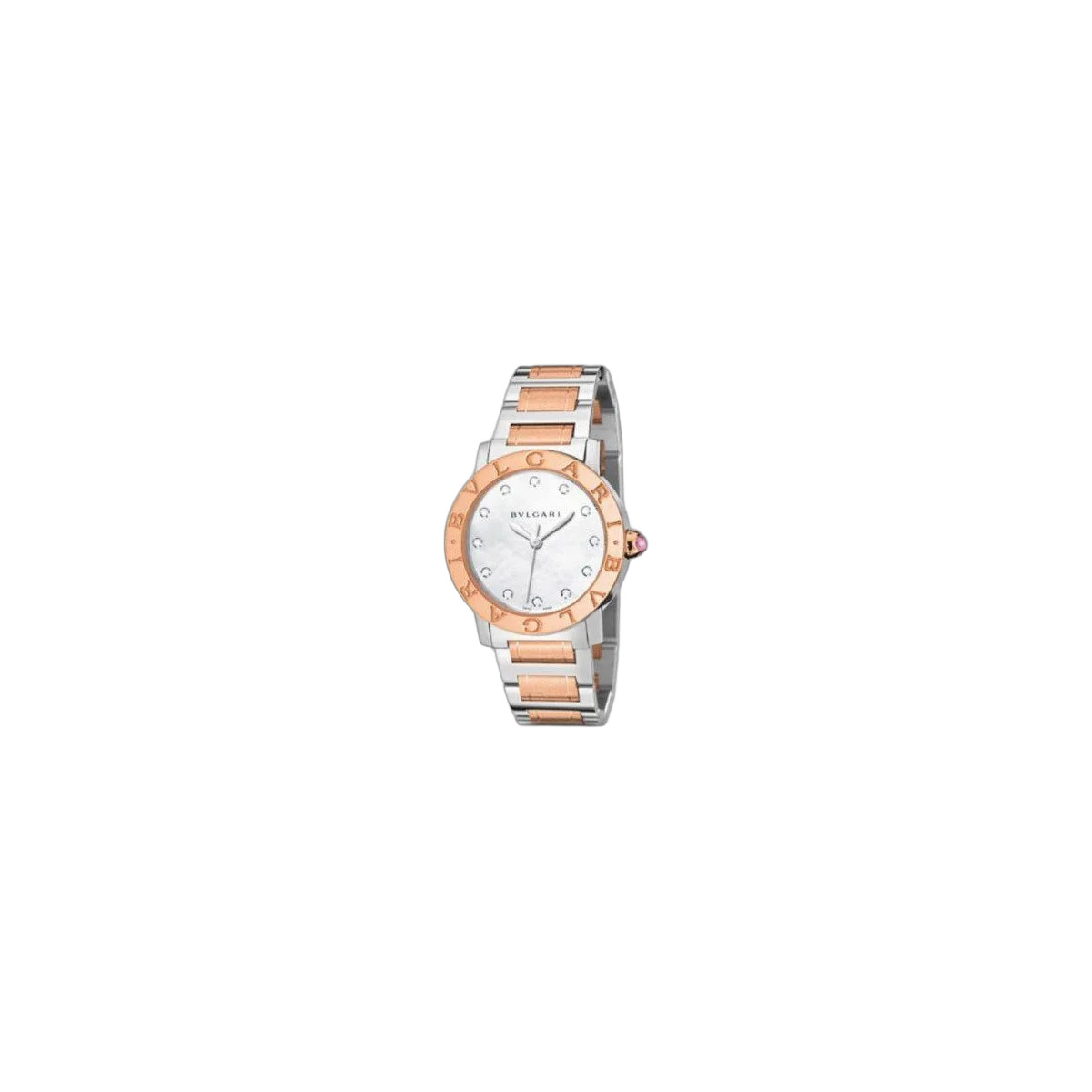 Bvlgari Bvlgari Edelstahl Damenuhr 33 mm