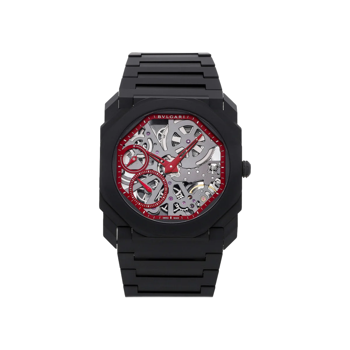Bvlgari Octo Finissimo 103527 Hand Wind 40mm Skeleton Dial Men's Watch