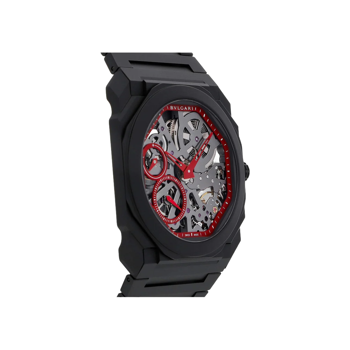 Bvlgari Octo Finissimo 103527 Hand Wind 40mm Skeleton Dial Men's Watch