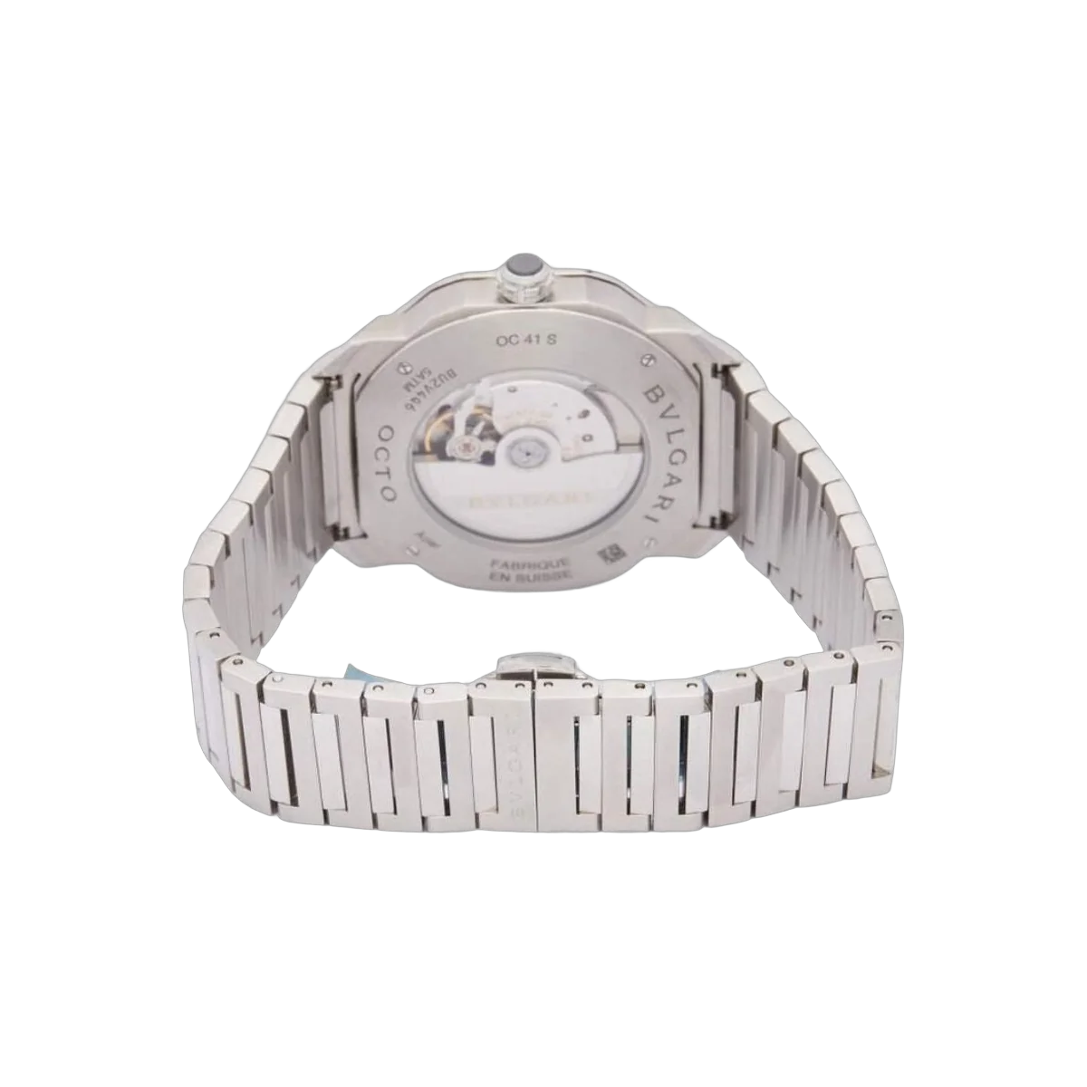 Bvlgari Octo Roma 自动绿色表盘 41 毫米男士手表