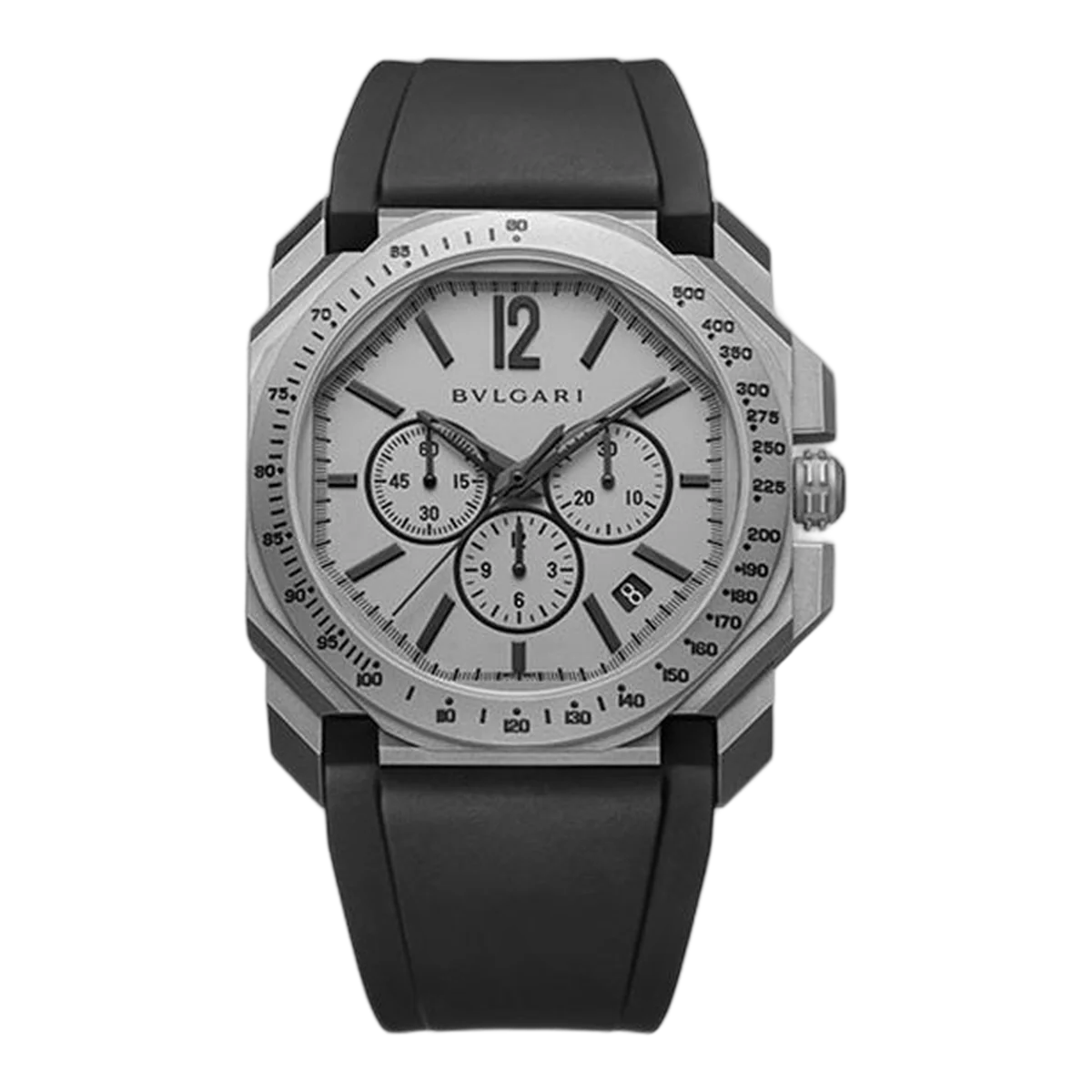 Bvlgari Octo Velocissimo Chronograph 41 mm Titan Herrenuhr
