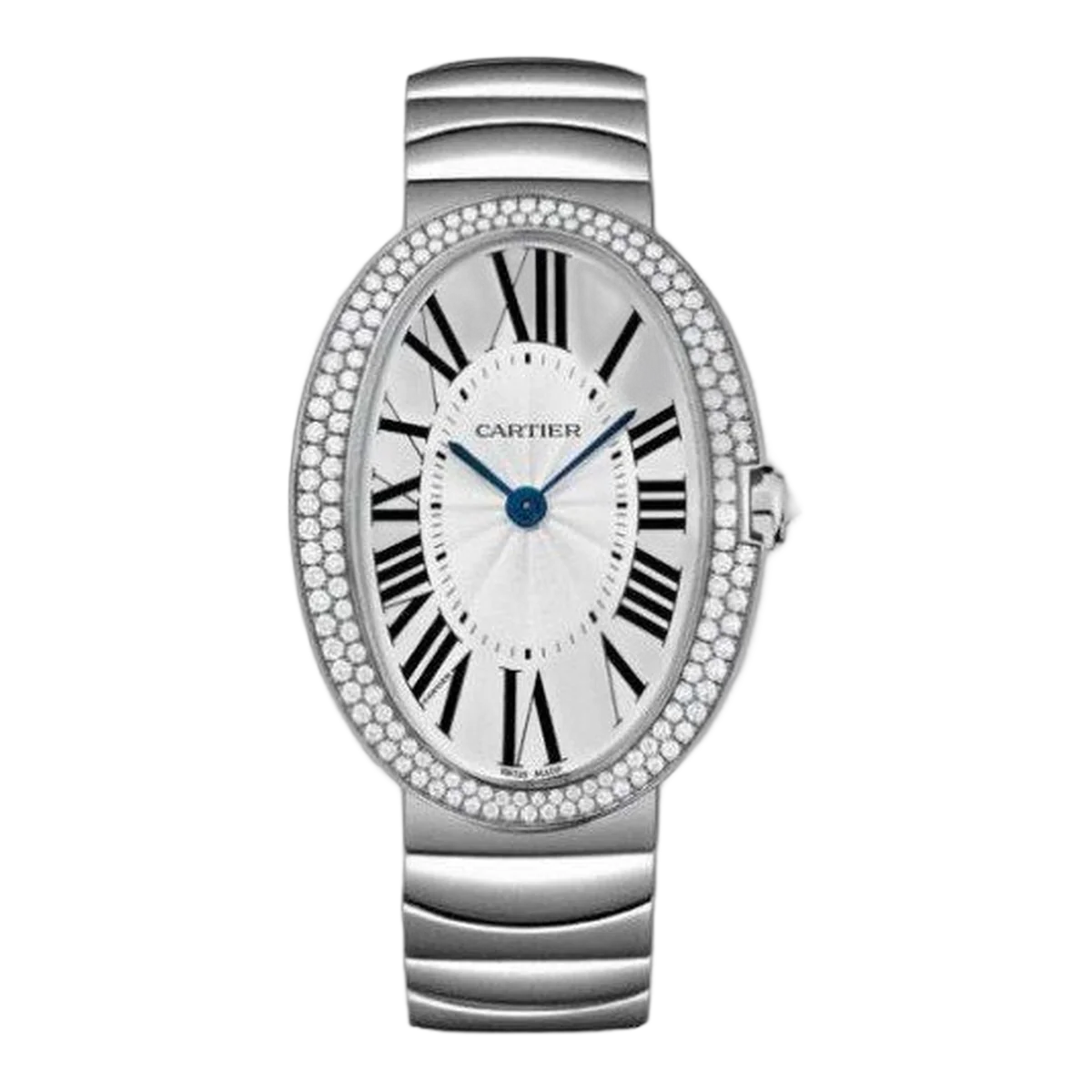 Cartier Baignoire 18Kt White Gold 44Mm Ladies Watch