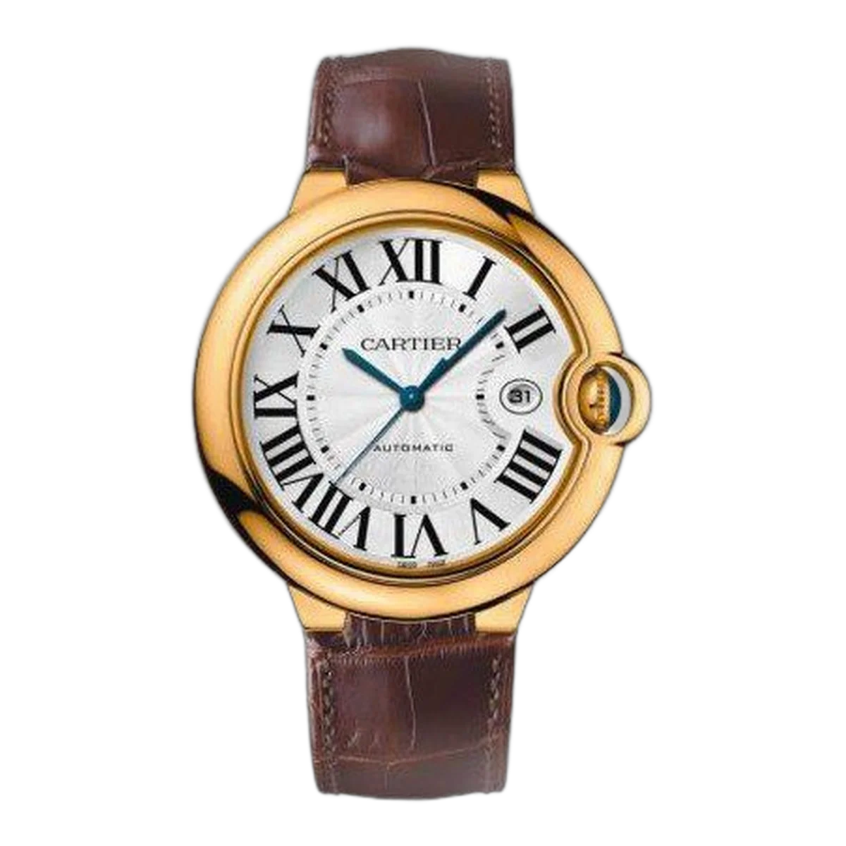 Cartier Ballon Bleu 18Kt Yellow Gold 42Mm Men's Watch