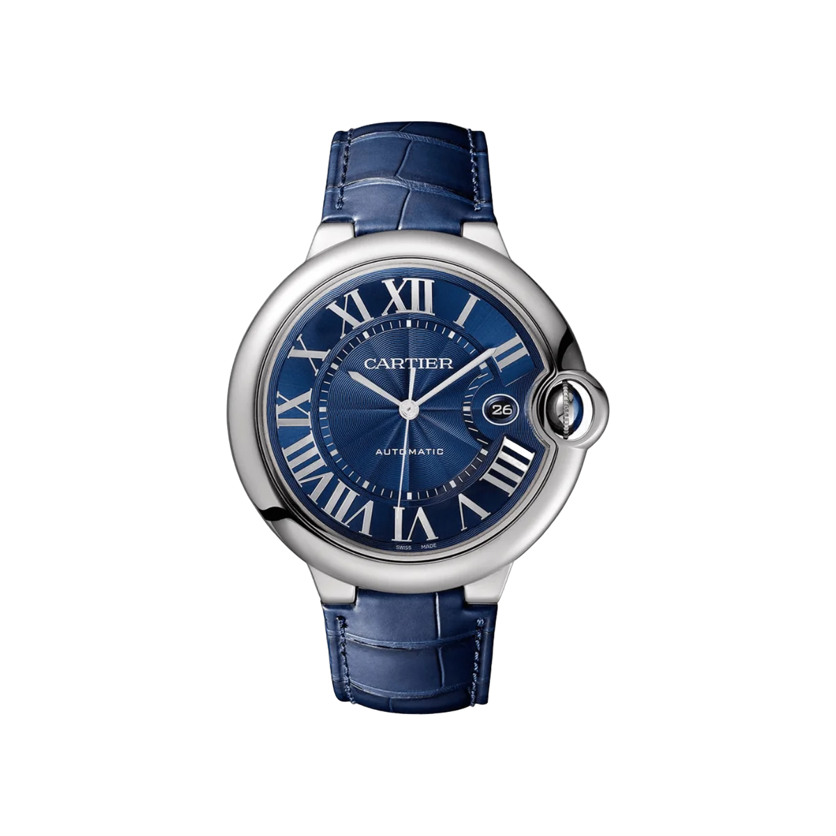 Cartier Ballon Bleu de Cartier WSBB0027 حركة ميكانيكية بلف تلقائي، ميناء أزرق