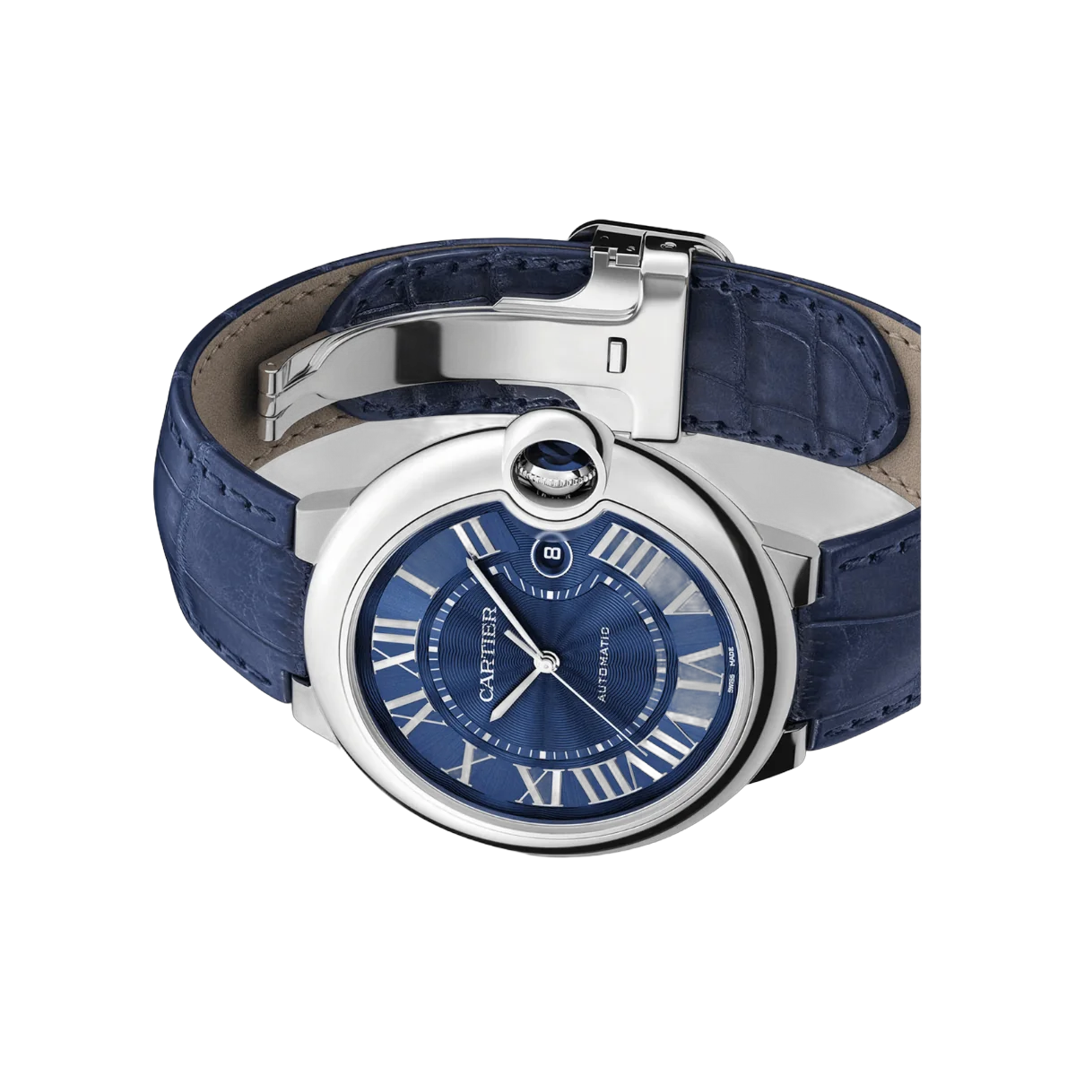 Cartier Ballon Bleu de Cartier WSBB0027 Mechanical Movement With Automatic Winding Blue Dial