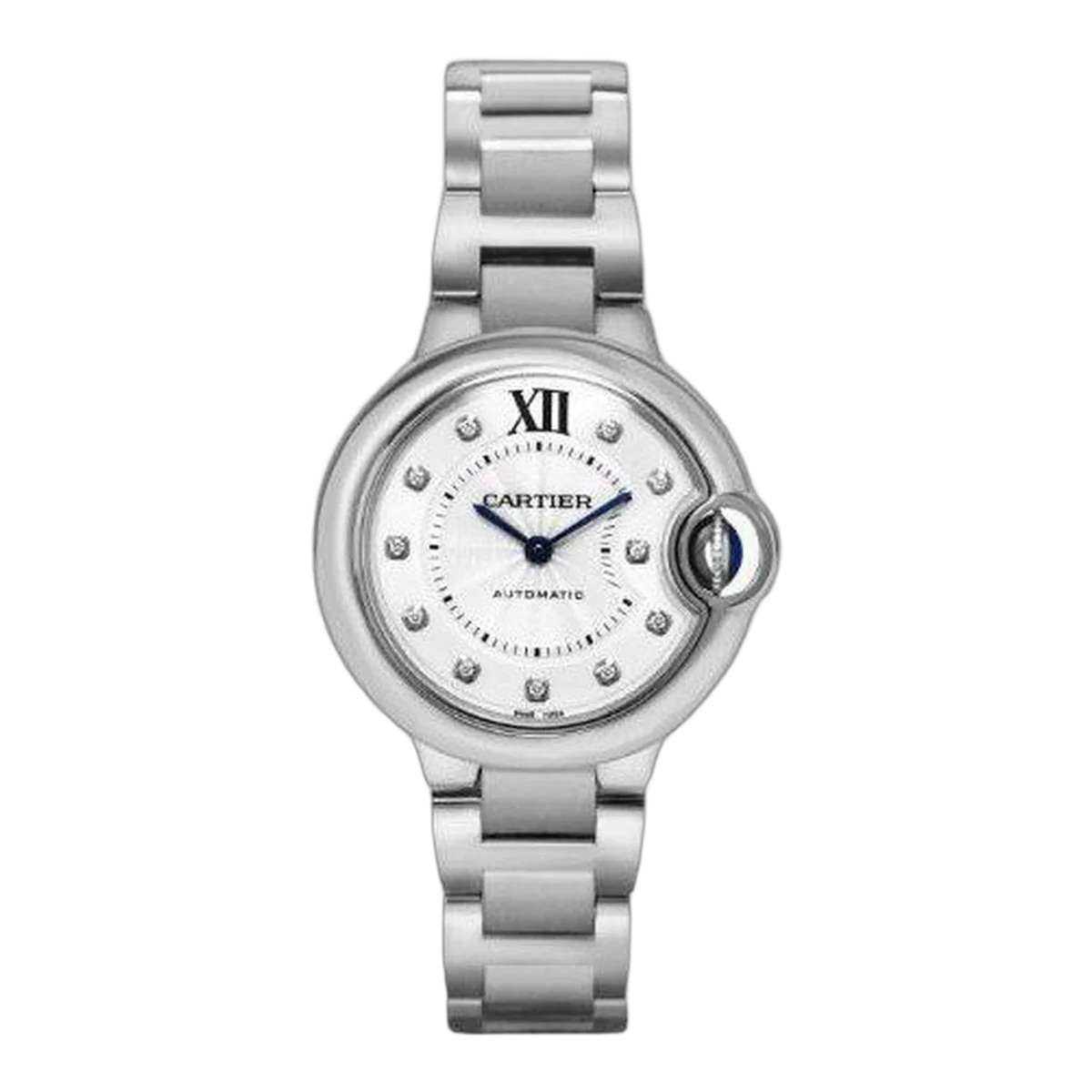 Cartier Ballon Bleu Stainless Steel 33Mm Ladies Watch