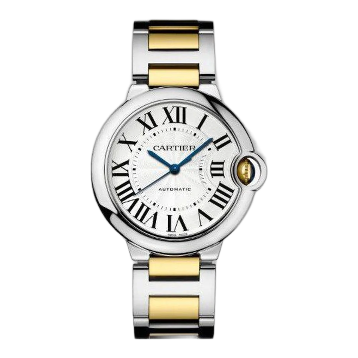 Cartier Ballon Bleu Stainless Steel &Amp; 18Kt Yellow Gold 36Mm Unisex Watch