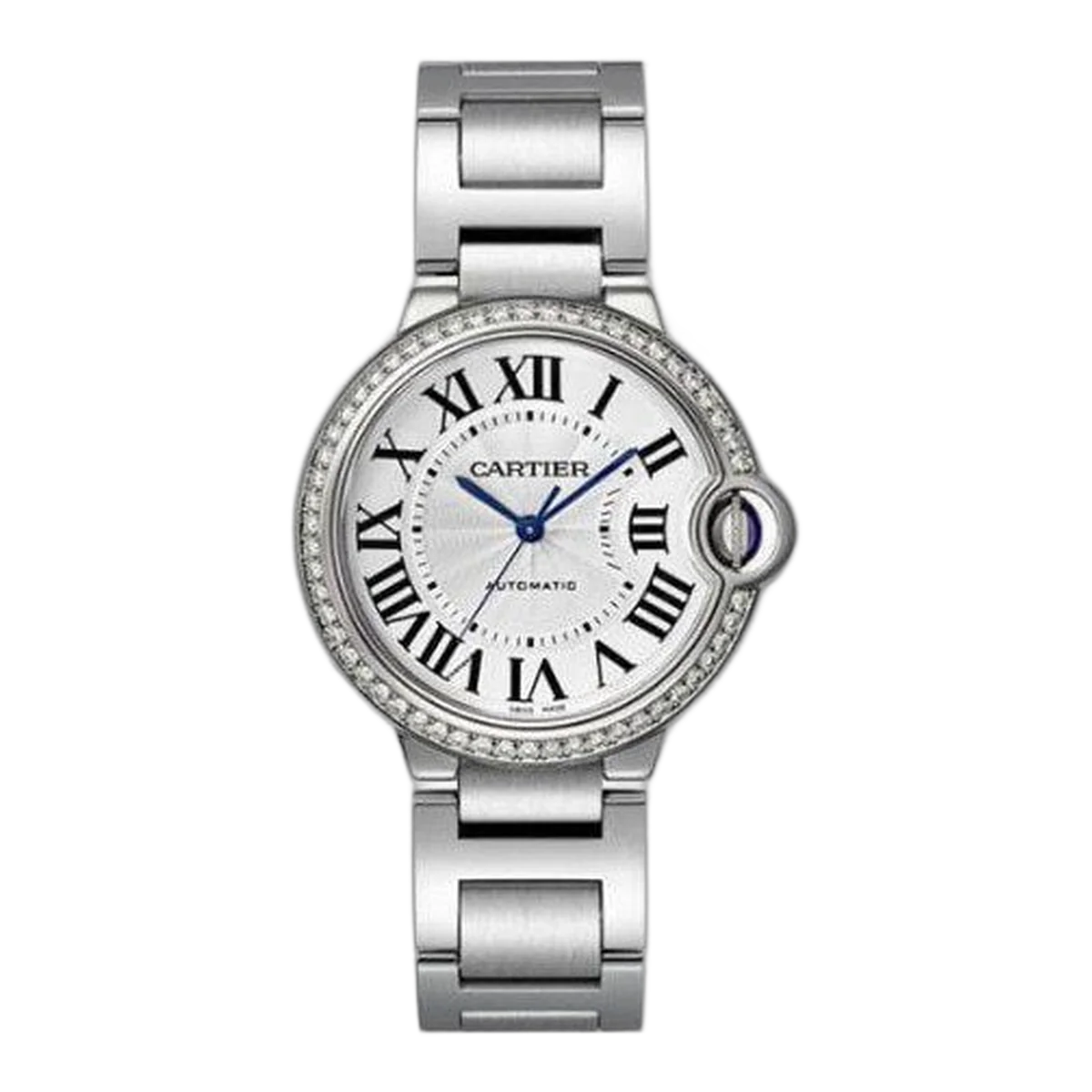 Cartier Ballon Bleu Steel 36Mm Ladies Watch