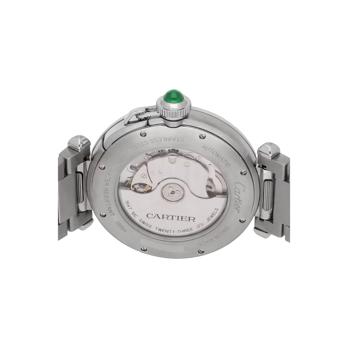 Cartier Pasha Wspa0022 Green Dial 41Mm Stainless Steel Middle East Edition Limited To 200 Pieces Men's Watch – additional product photo 2
