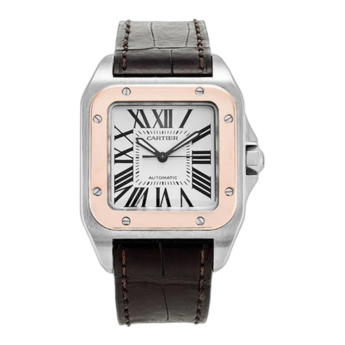 Cartier Santos 100 Medium Midsize Watch Ref. W20107X7