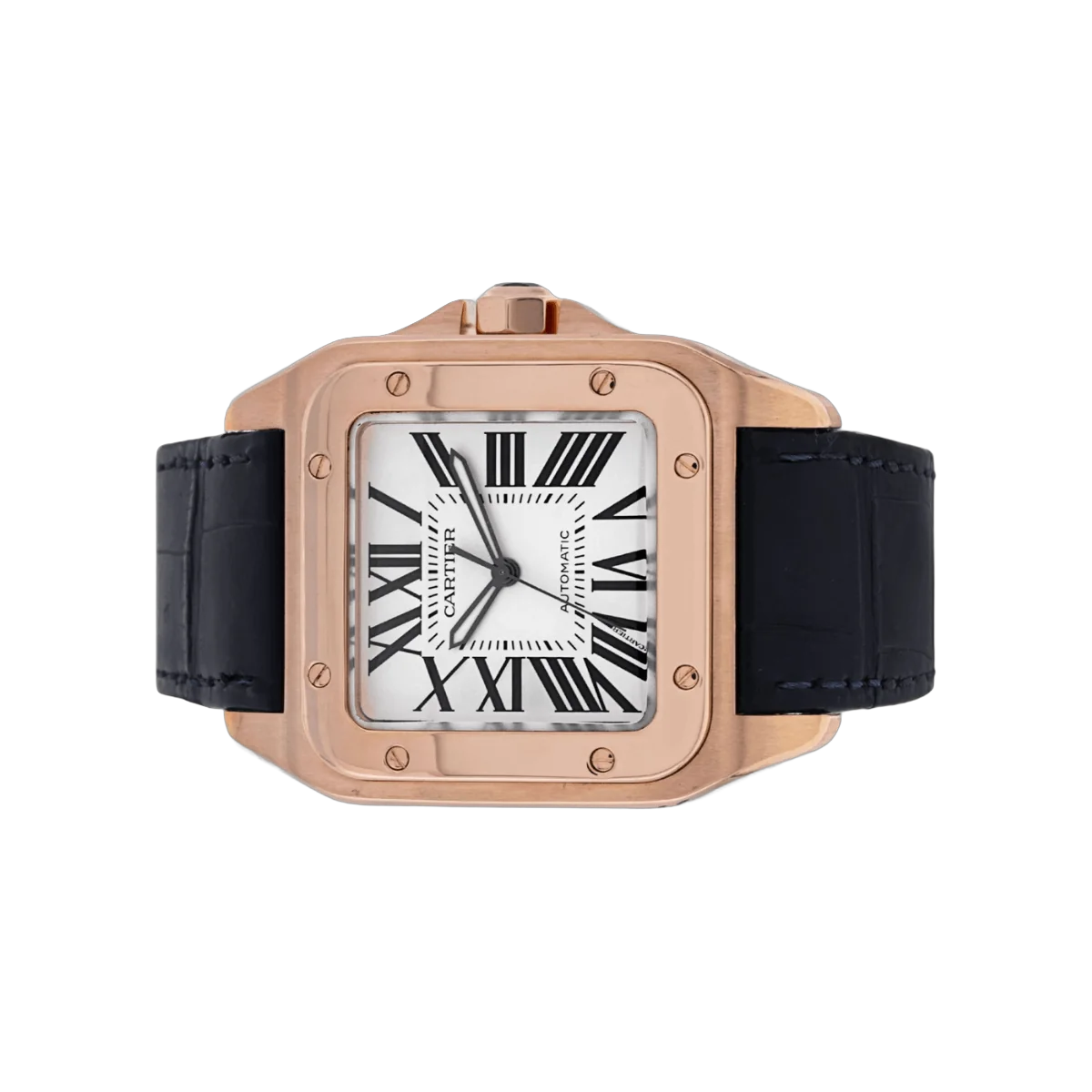 Cartier Santos 100 W20095Y1 Automatic White Dial – additional product photo 4