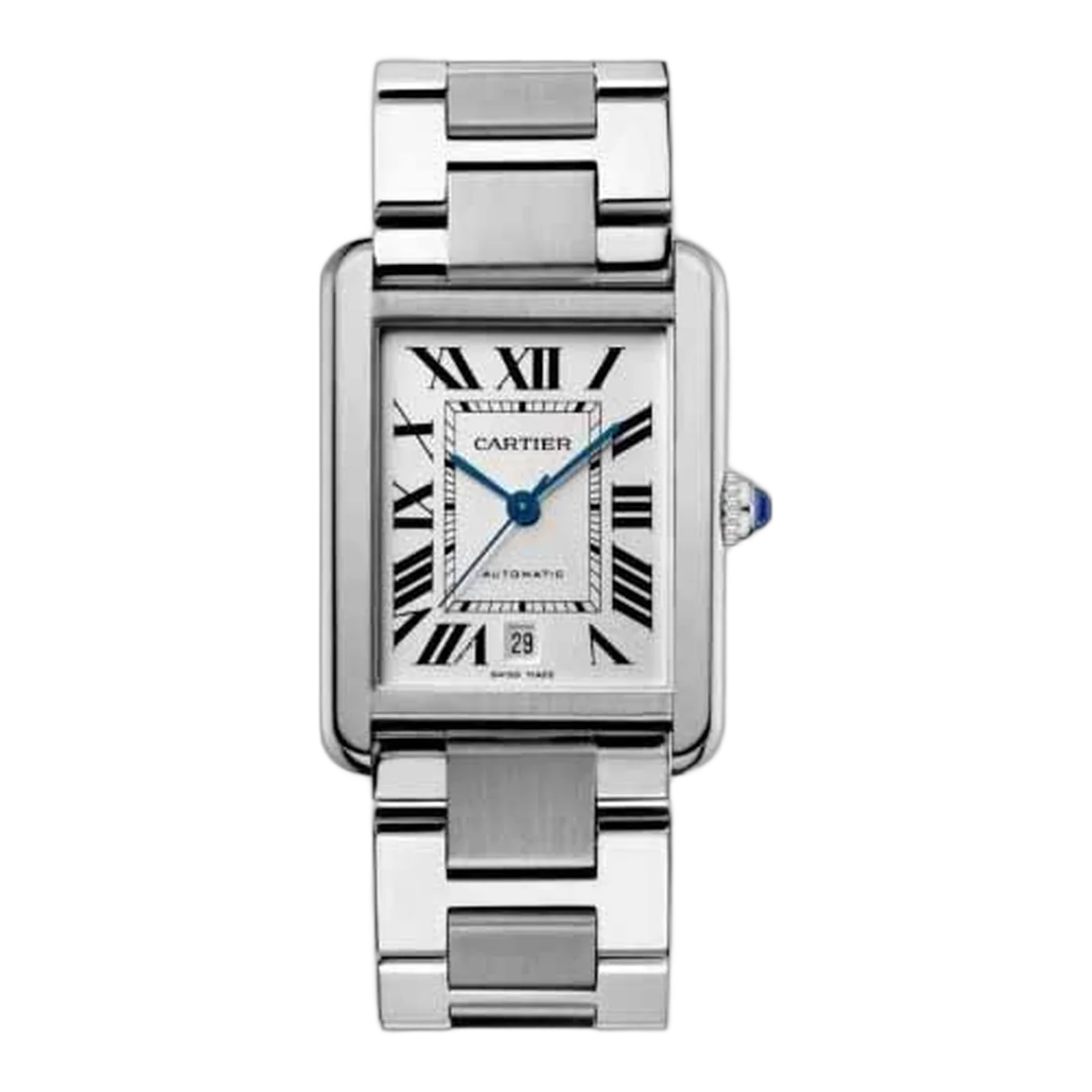 Cartier Tank Solo Xl 31Mm X 40.8Mm Stainless Steel Ladies Watch