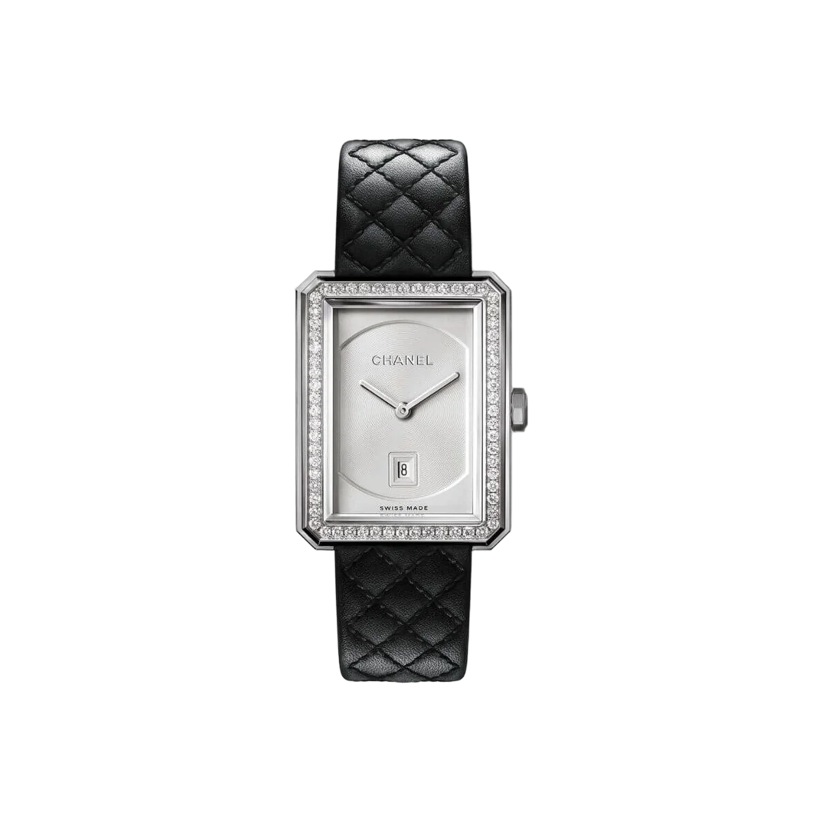 Chanel Boy Friend H6677 Quartz White Gold Silver Dial