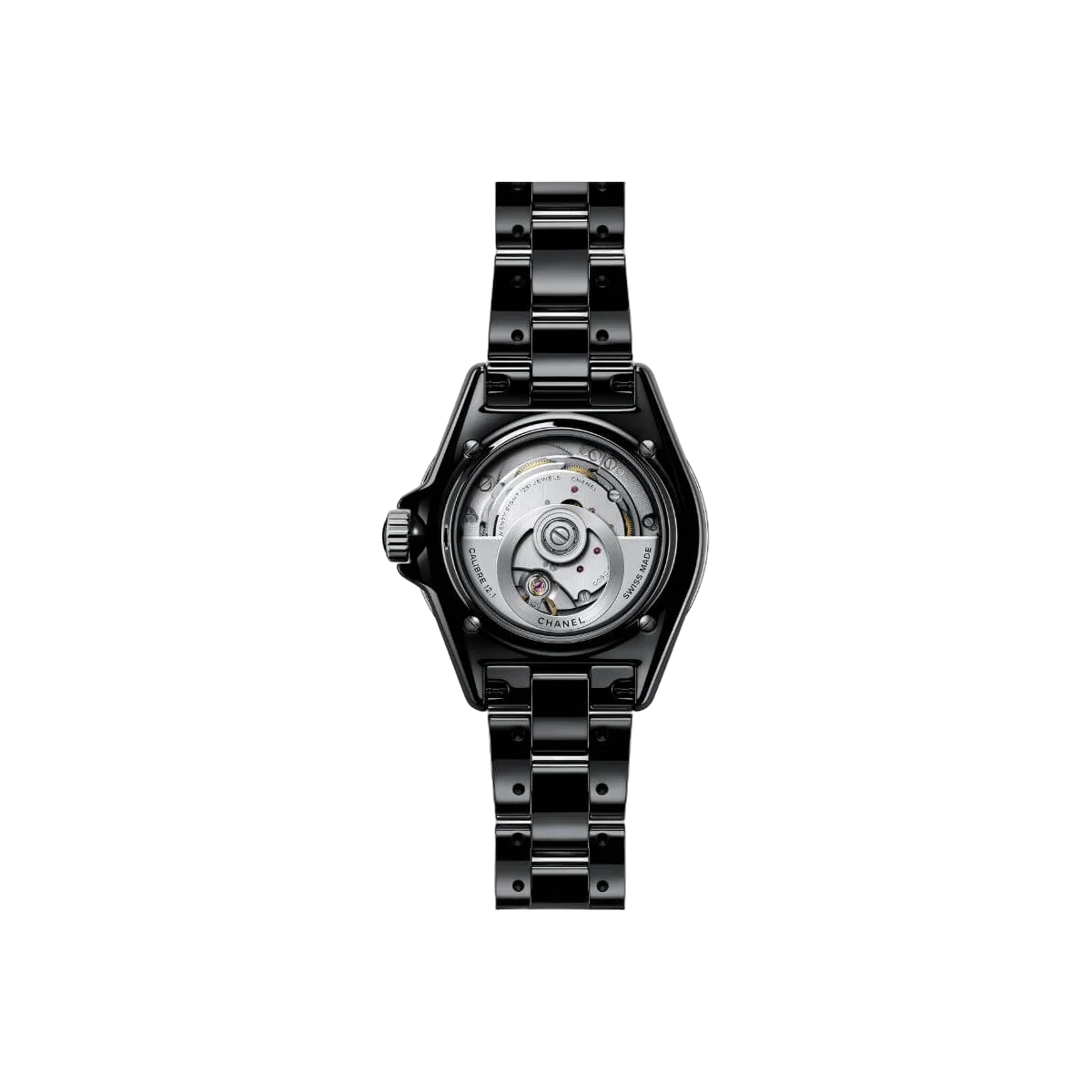 Chanel J12 H5697 Automatik Keramik Kaliber Und Stahl Schwarzes Zifferblatt