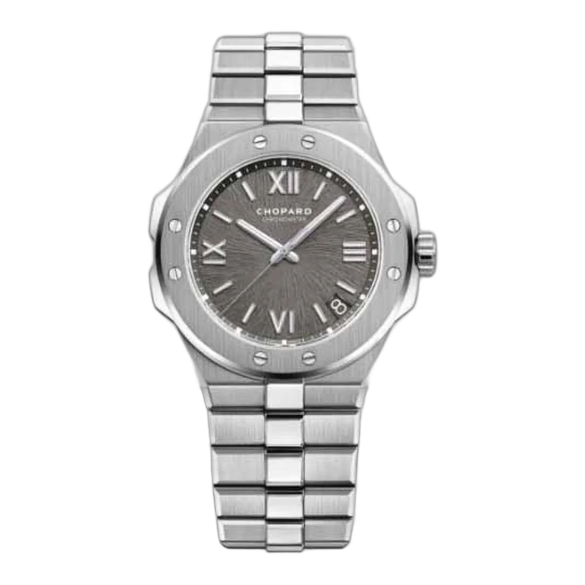 Chopard Alpine Eagle 298600-3002 Grey Roman Numerals 41Mm Stainless Steel Men's Watch