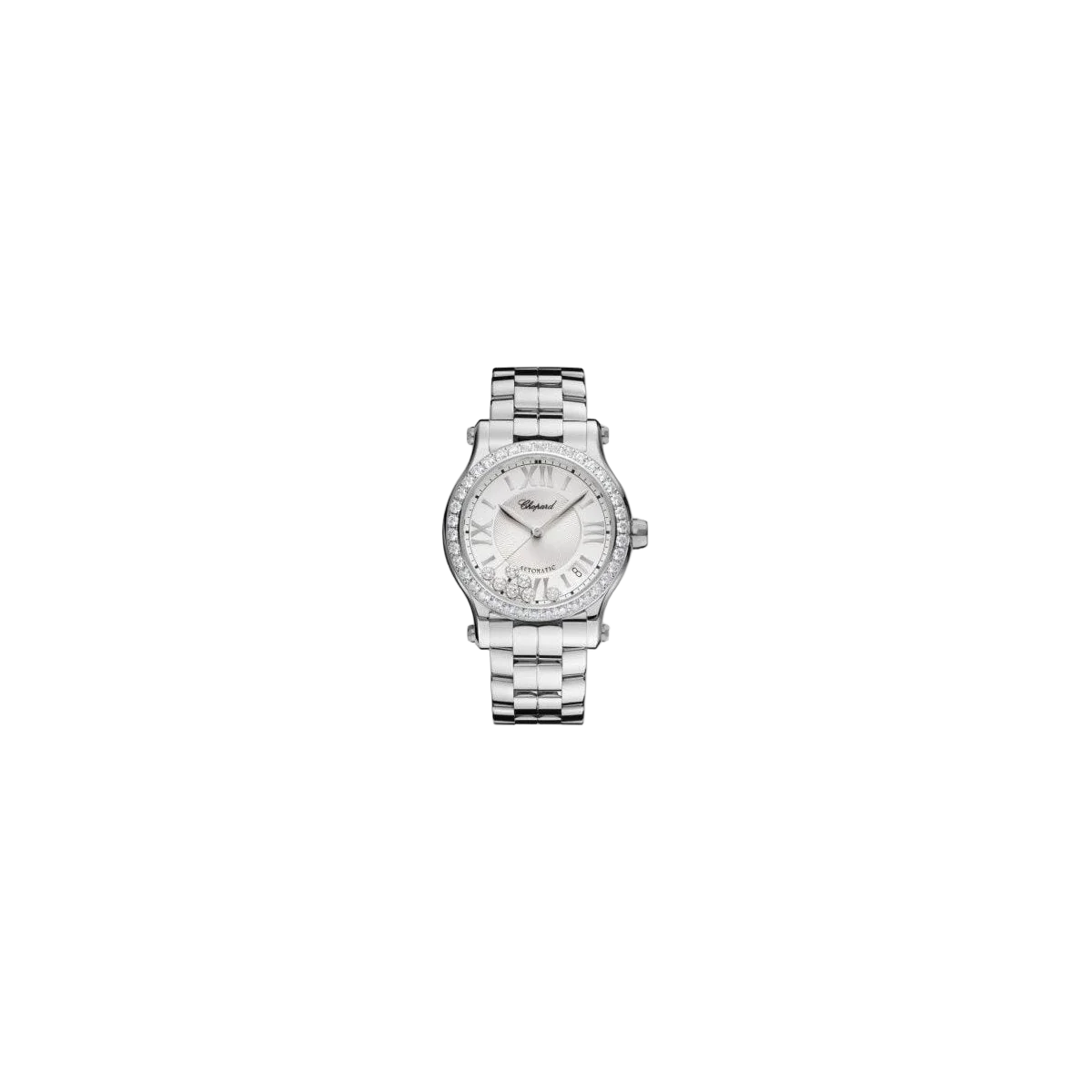 Chopard Happy Sport Stainless Steel 36Mm Ladies Watch