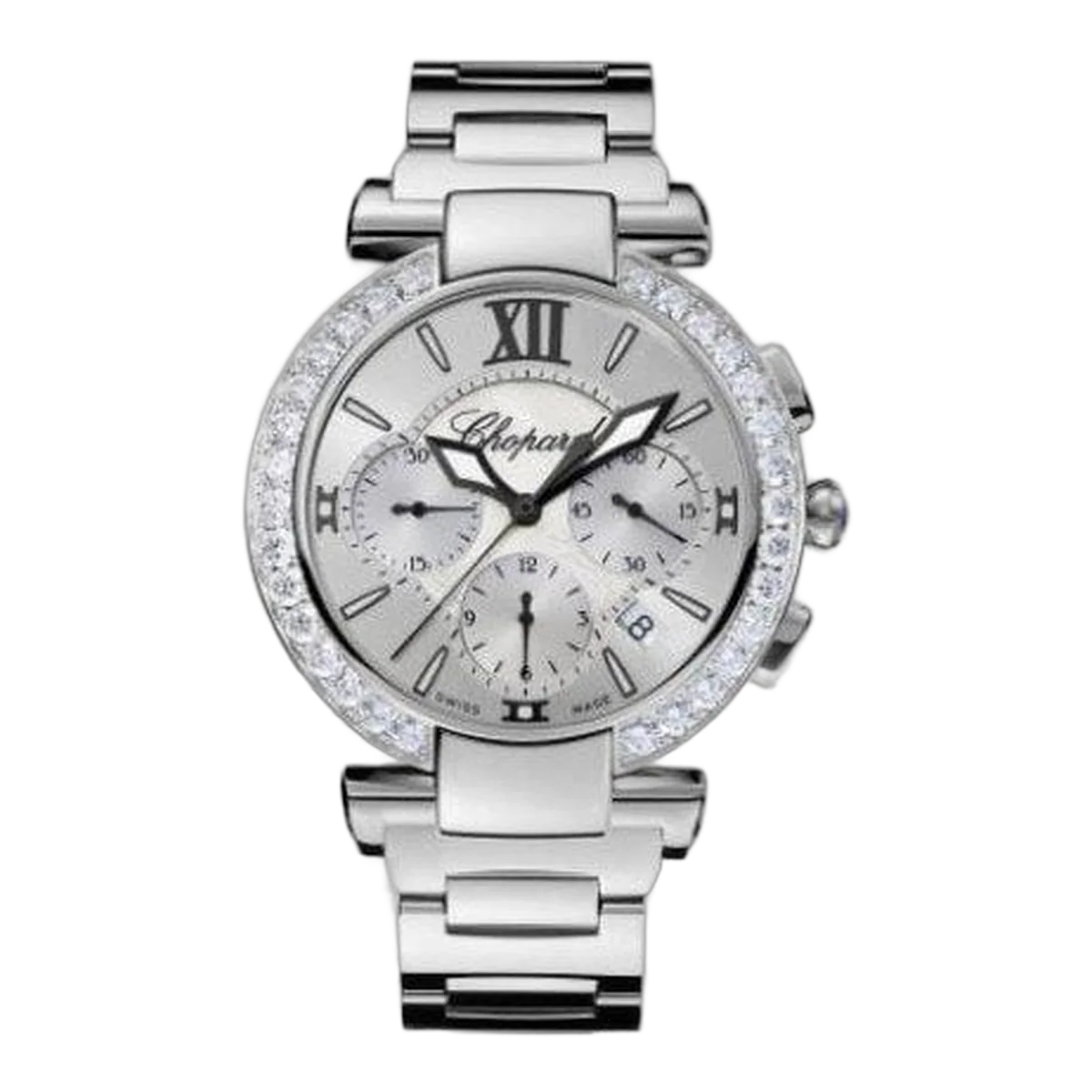 Chopard Imperiale Chronograph Edelstahl 40mm Damenuhr