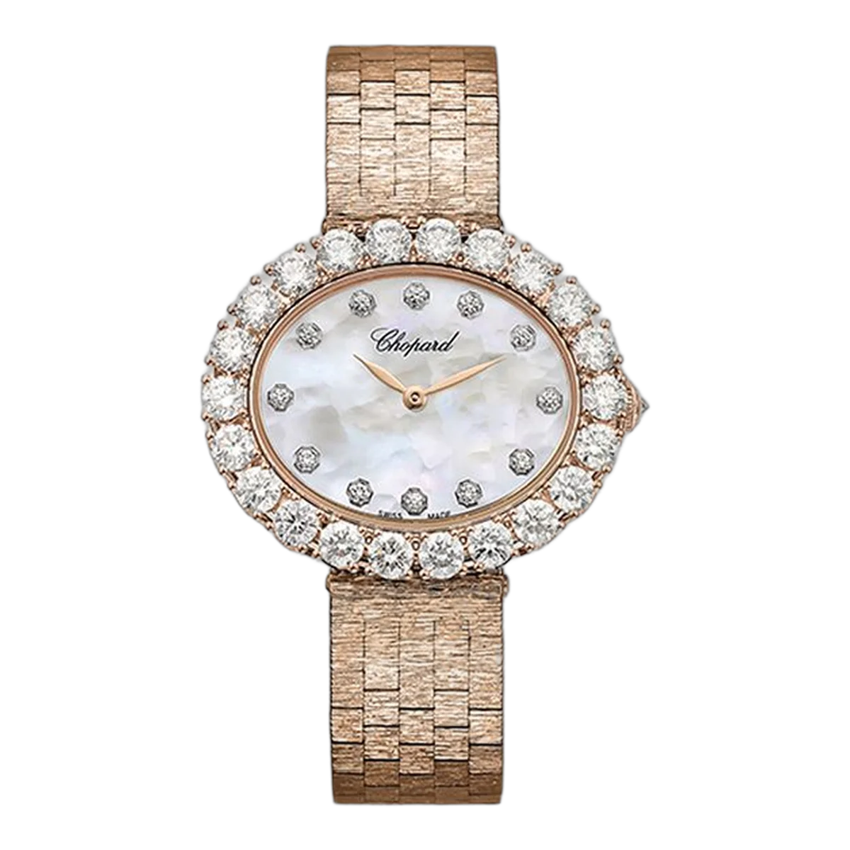 Chopard L'Heure Du Diamant Oval Automatic Ladies Watch