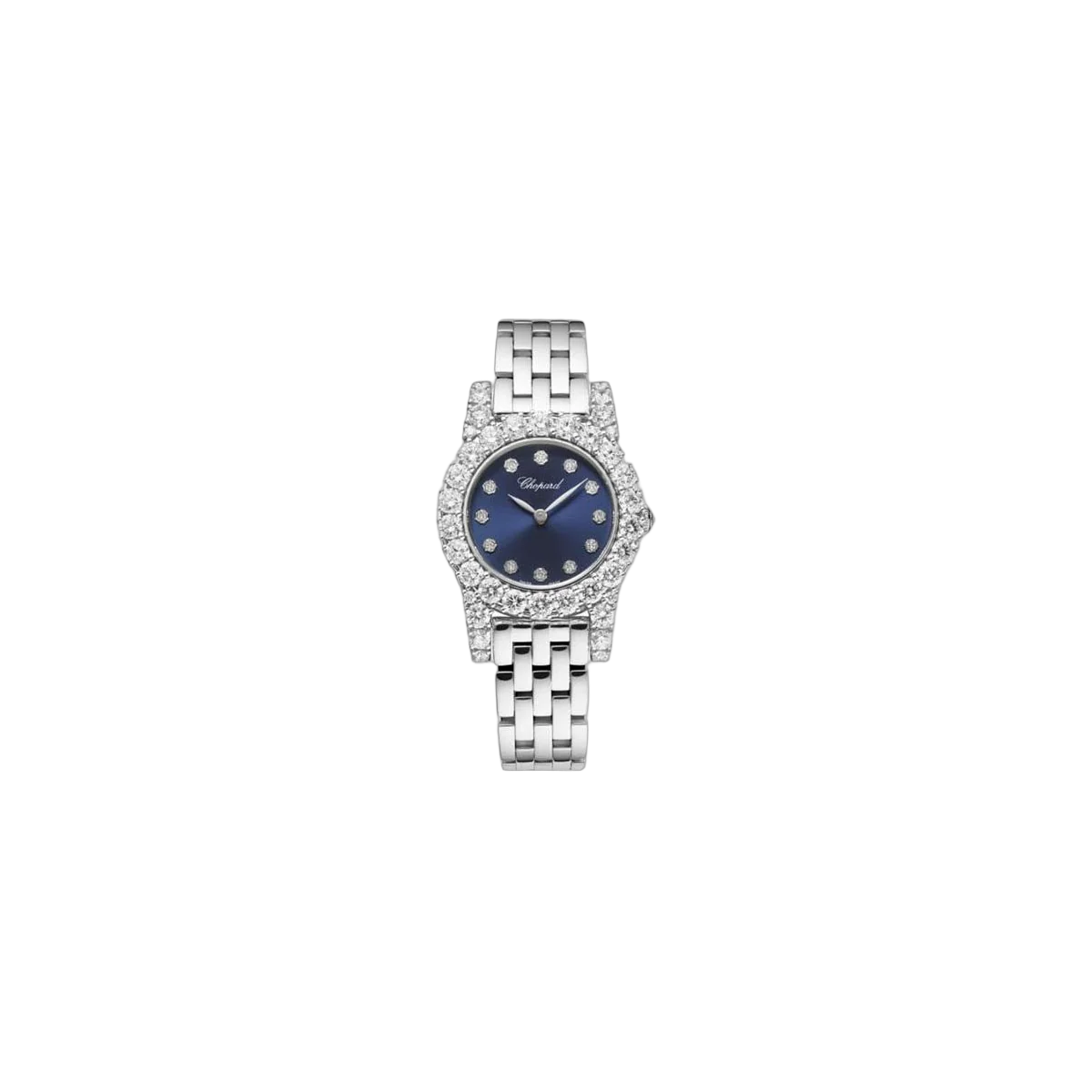 Chopard L'Heure Du Diamond 34,1 x 40 mm Damenuhr aus 18 Karat Roségold