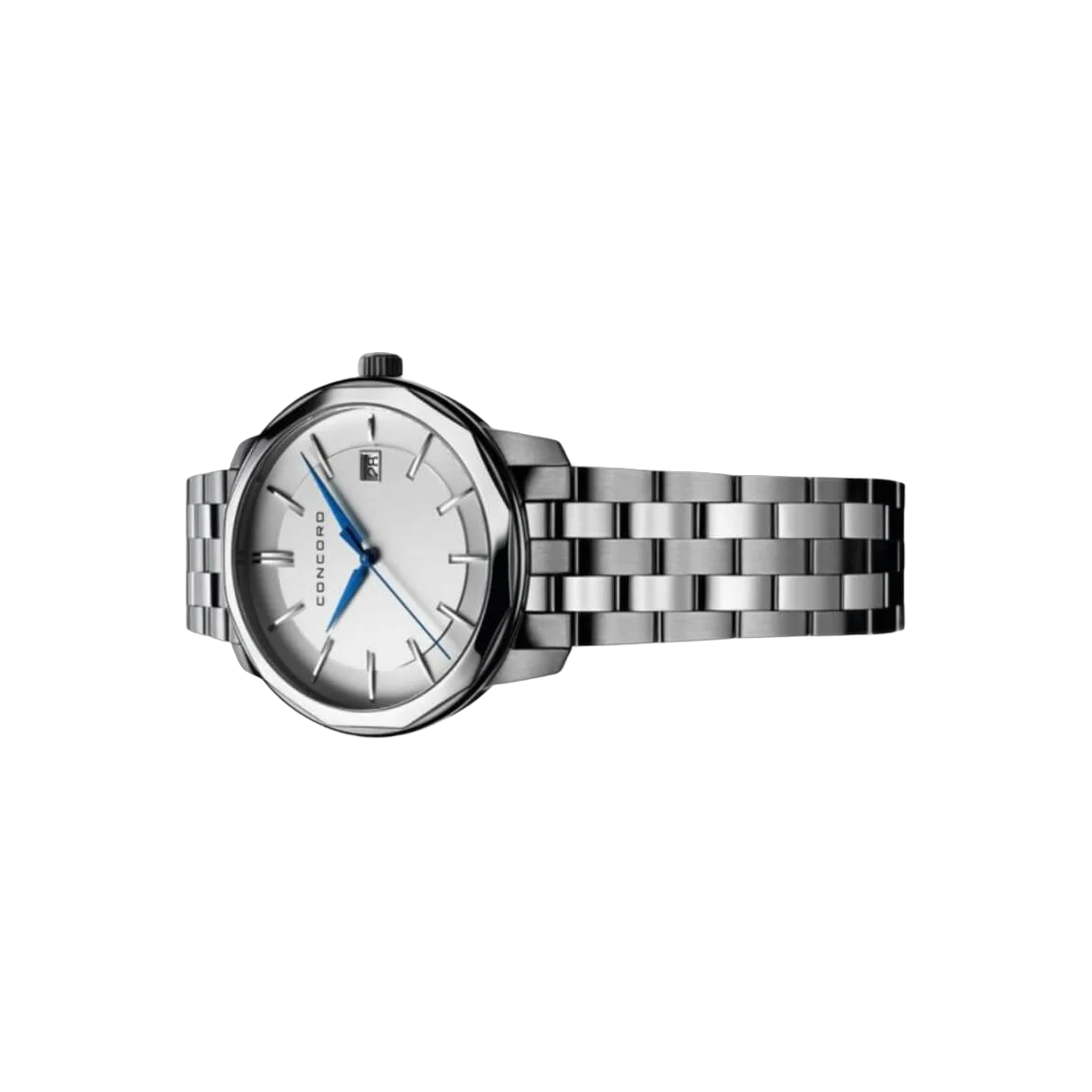 Concord Bennington 0320409 Quarz Stahl Silbernes Zifferblatt 40mm Herrenuhr