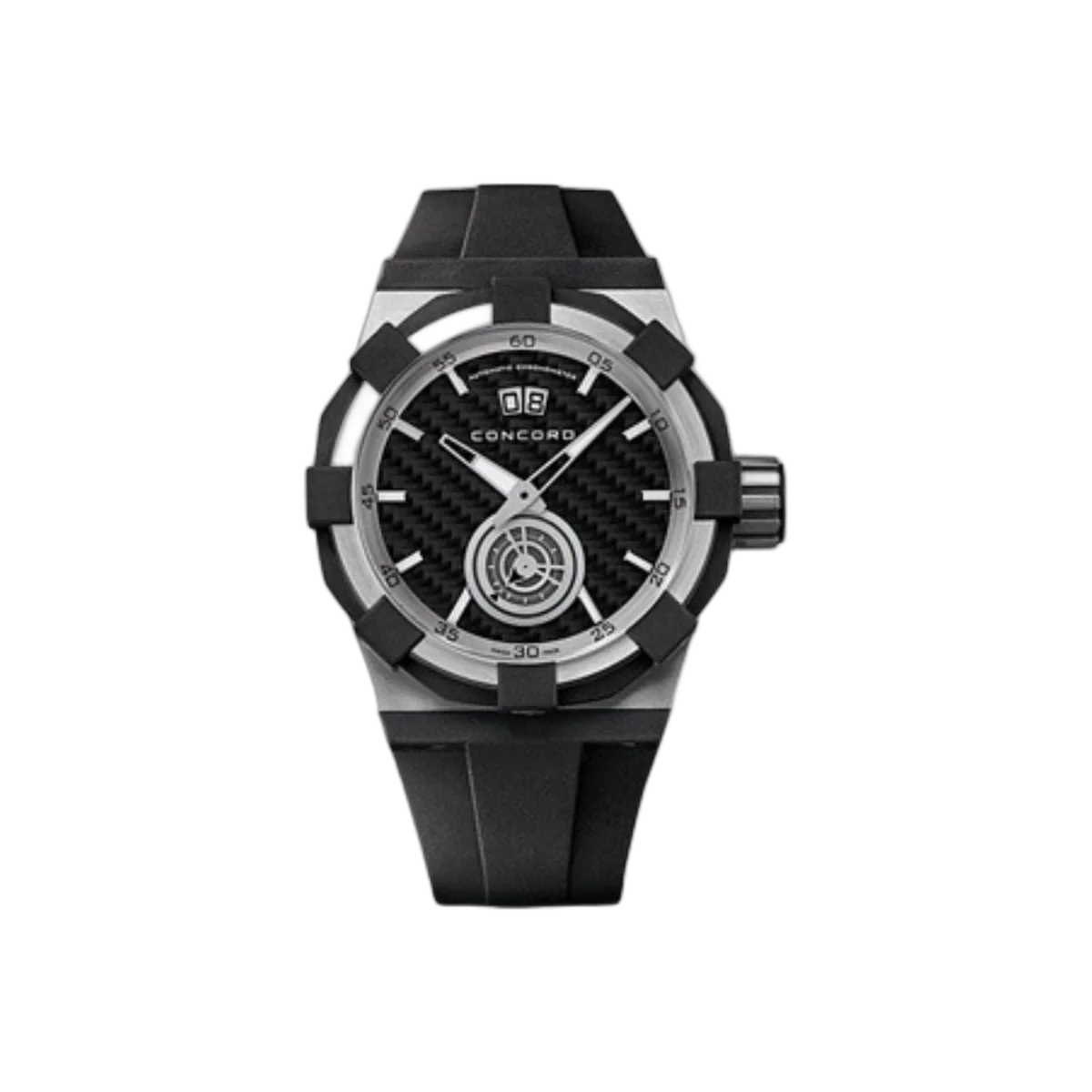 Concord C1 0320011 Big Date Automatic Steel Black Dial 44mm Men's Watch