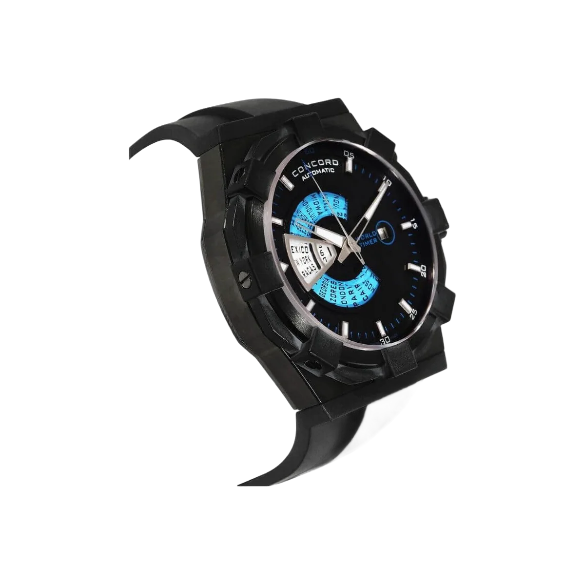 Concord C1 0320048 World-timer Automatic DLC Steel 47mm