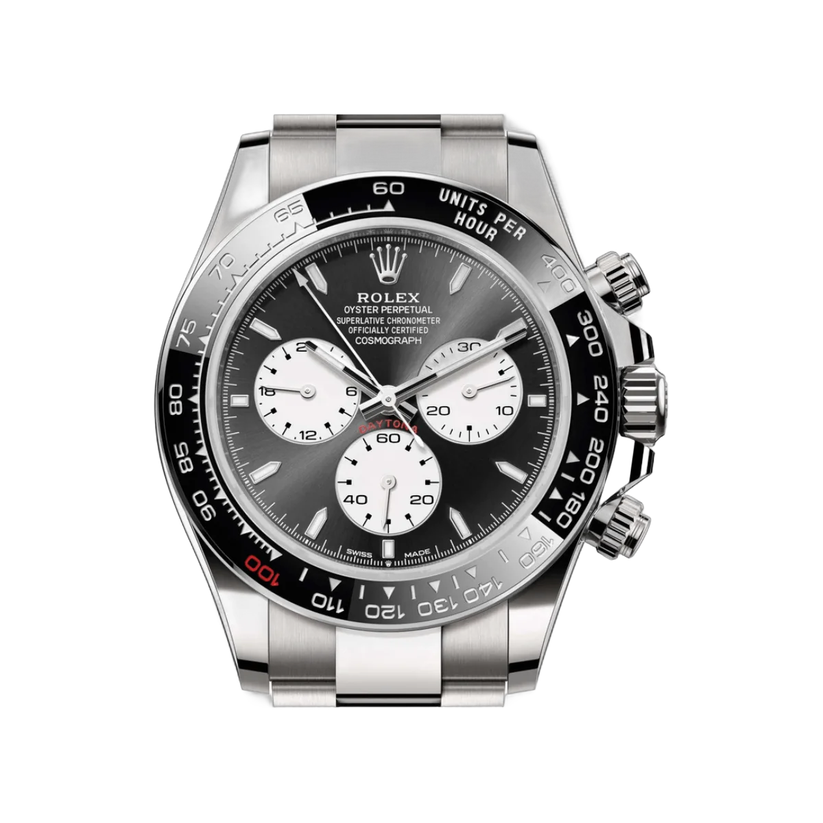Cosmograph Daytona Le Mans 126529LN White Gold 40mm Black Dial Mens Watch