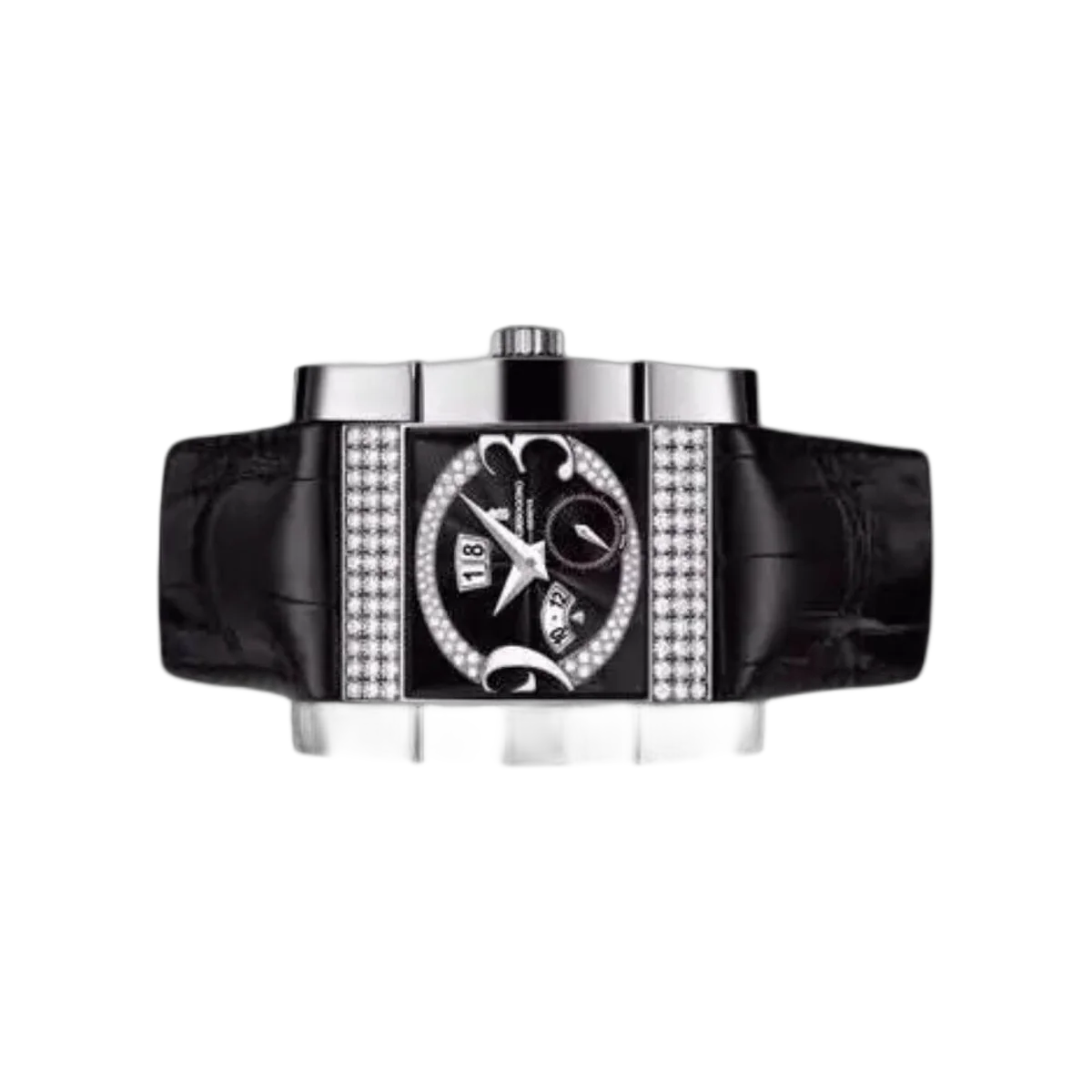 De Grisogono Instrumento Novantantre S06 White Gold Black Dial