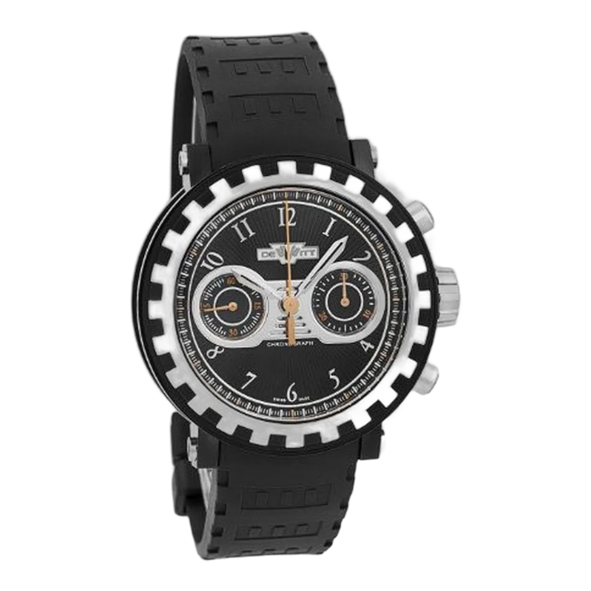 Dewitt Academia Black Stream Auto Chronograph Automatic Limited Edition