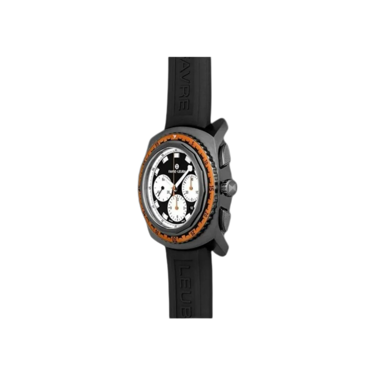 Favre-Leuba Raider Sea Sky 00.10103.09.13.31 Chronograph Automatik Schwarzes Zifferblatt