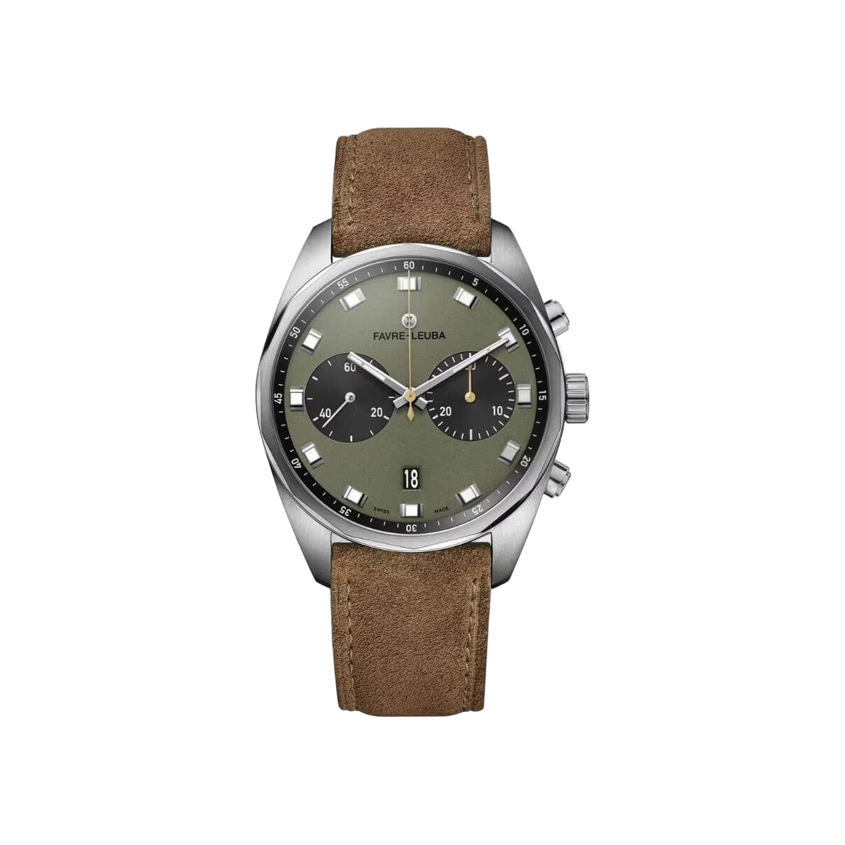 Favre-Leuba Sky Chief 00.10202.08.27.50 Chronograph Automatic Green Dial