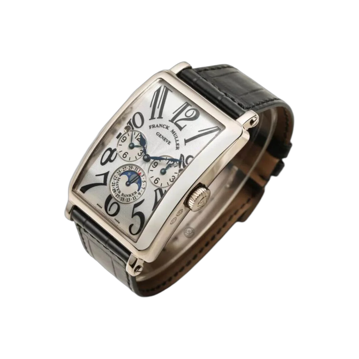 Franck Muller 1350 MB L DT Long Island Automatic Master Banker 18 KT YG
