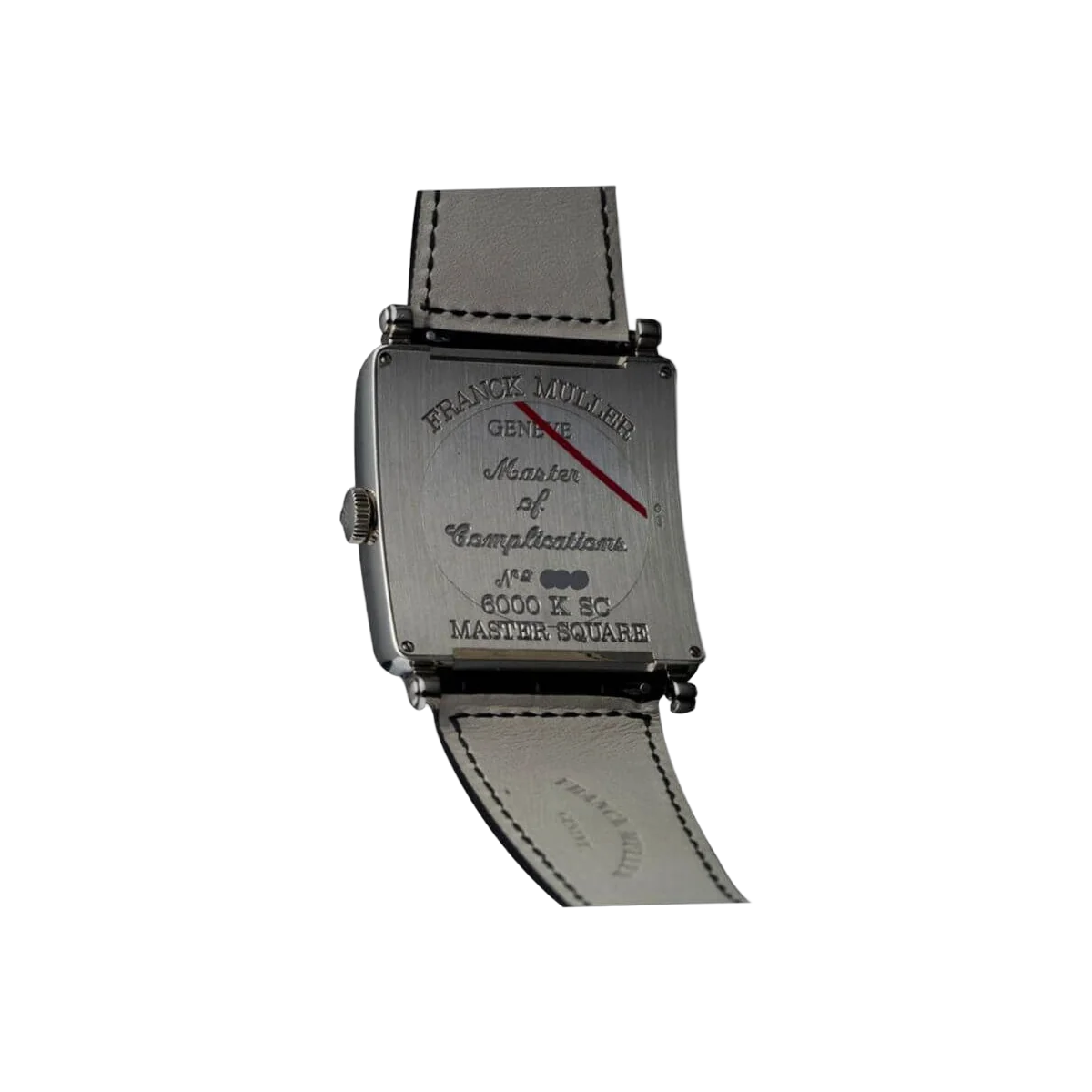 Franck Muller 6000 K SC Master Square 白金钻石套装