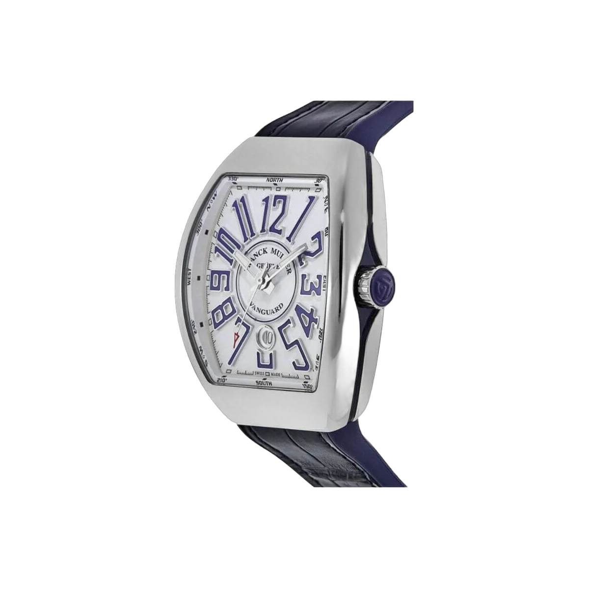 Franck Muller V 45 SC DT AC BU Vanguard Stainless Steel Automatic 44mm White Dial Men’s Watch – additional product photo 2