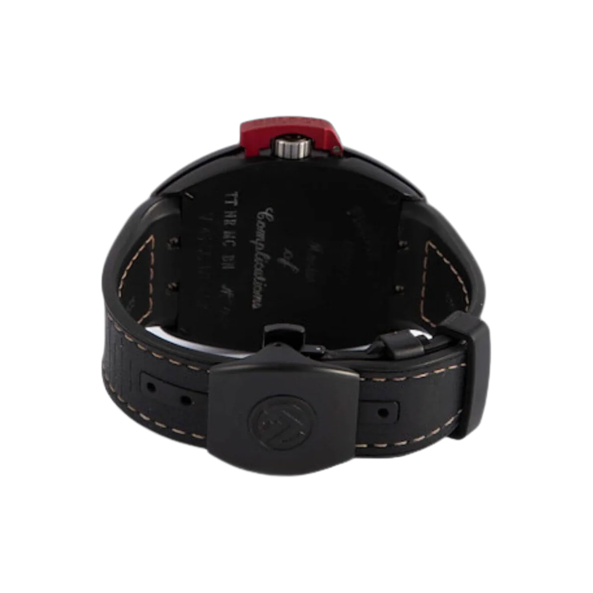 Franck Muller V 45 Sc Dt Lck Tt Nr Mc Bn Vanguard 全黑色男士手表
