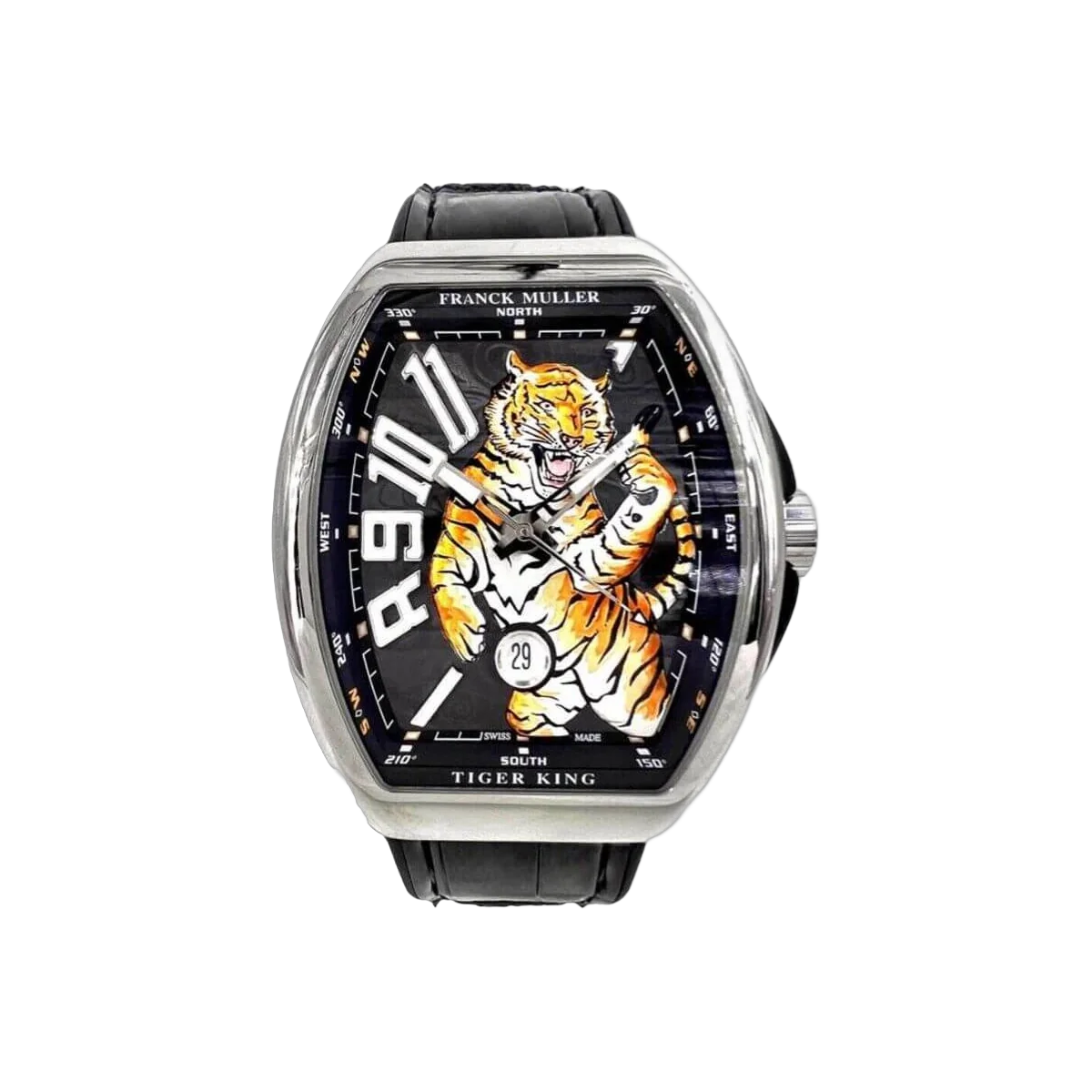 Franck Muller V 45 SC DT TIGER NR AC NR Vanguard Tiger King