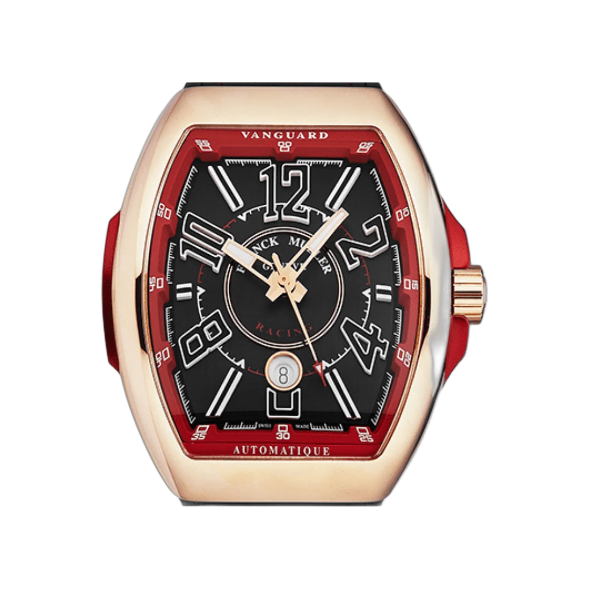 Franck Muller Vanguard Automatique Racing V 45 SC DT RCG 5N ER 45mm Herrenuhr mit schwarzem Zifferblatt