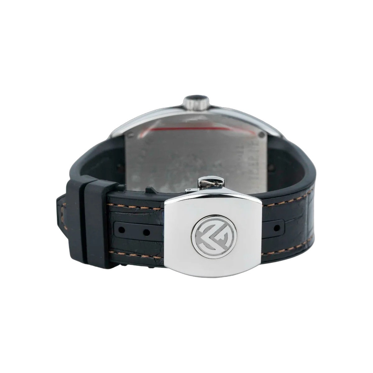 Franck Muller Vanguard Tiger King V 45 SC DT TIGER KING NR Edelstahl 45mm Schwarzes Zifferblatt Herrenuhr