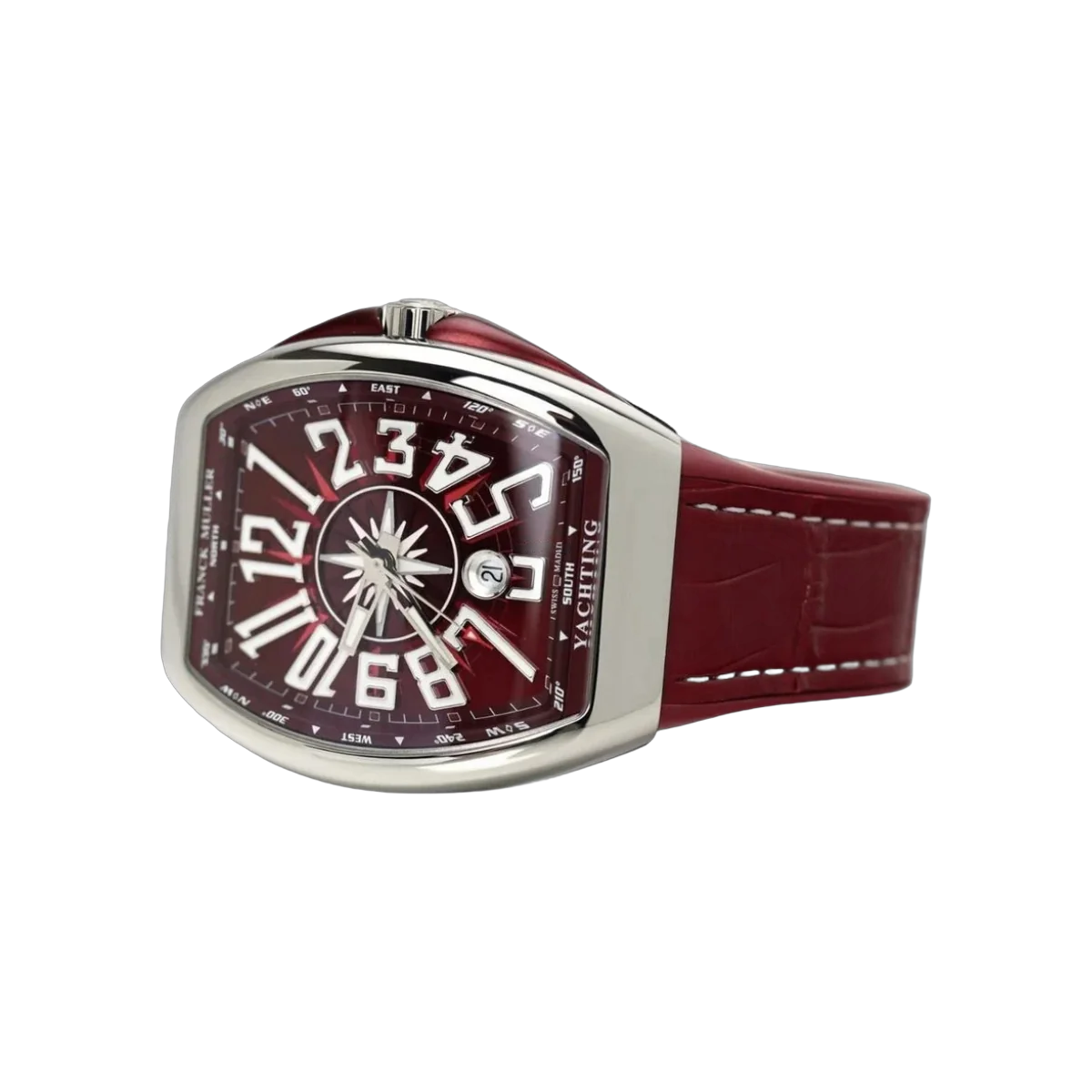 Franck Muller Vanguard V45 SC DT AC BO Automatic Burgundy Dial