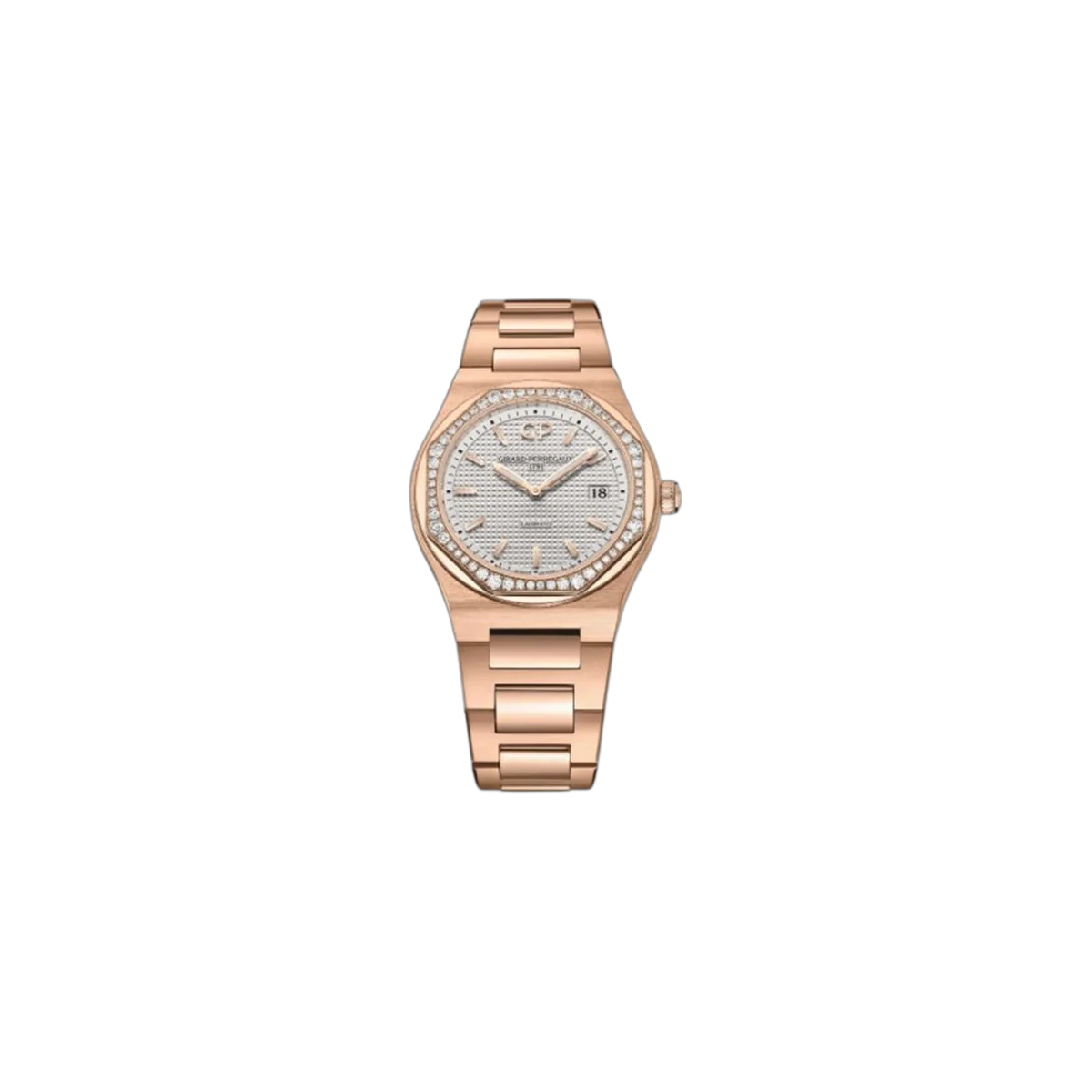芝柏 Laureato 34 毫米 18K 玫瑰金女士腕表