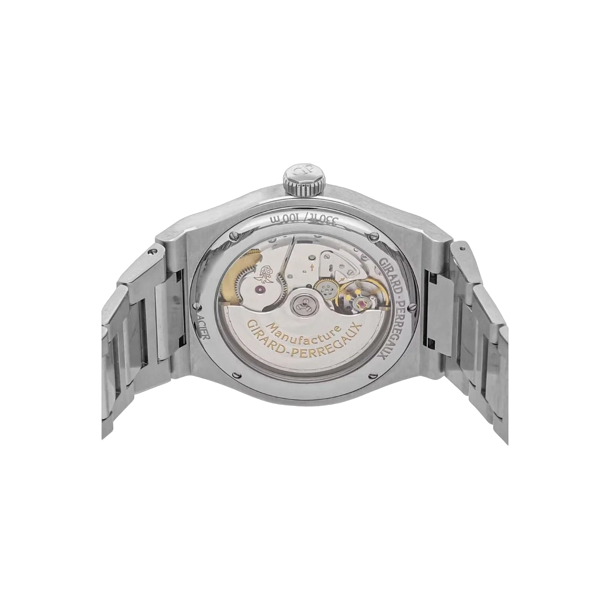 Girard Perregaux Laureato Grey Arabic Dial Limited Edition 42Mm Stainless Steel Men's Watch 81010-11-1748-11A – additional product photo 3