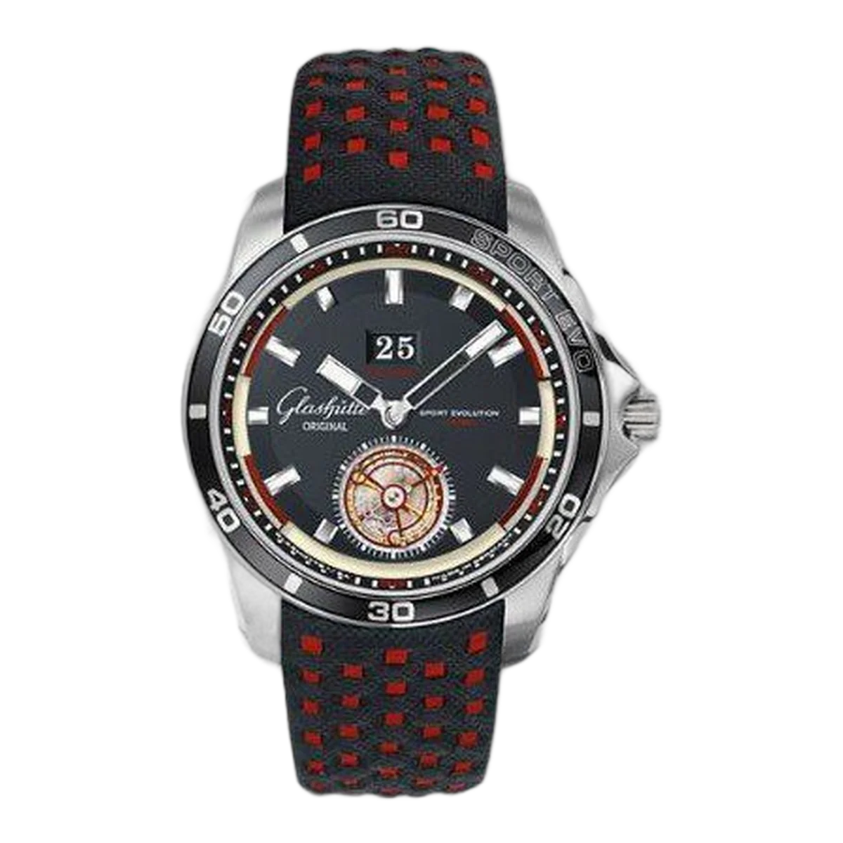 Glashutte Original Sport Evolution Impact Tourbillon Limited Edition To 100 Pcs Stainless Steel 46Mm Men's Watch